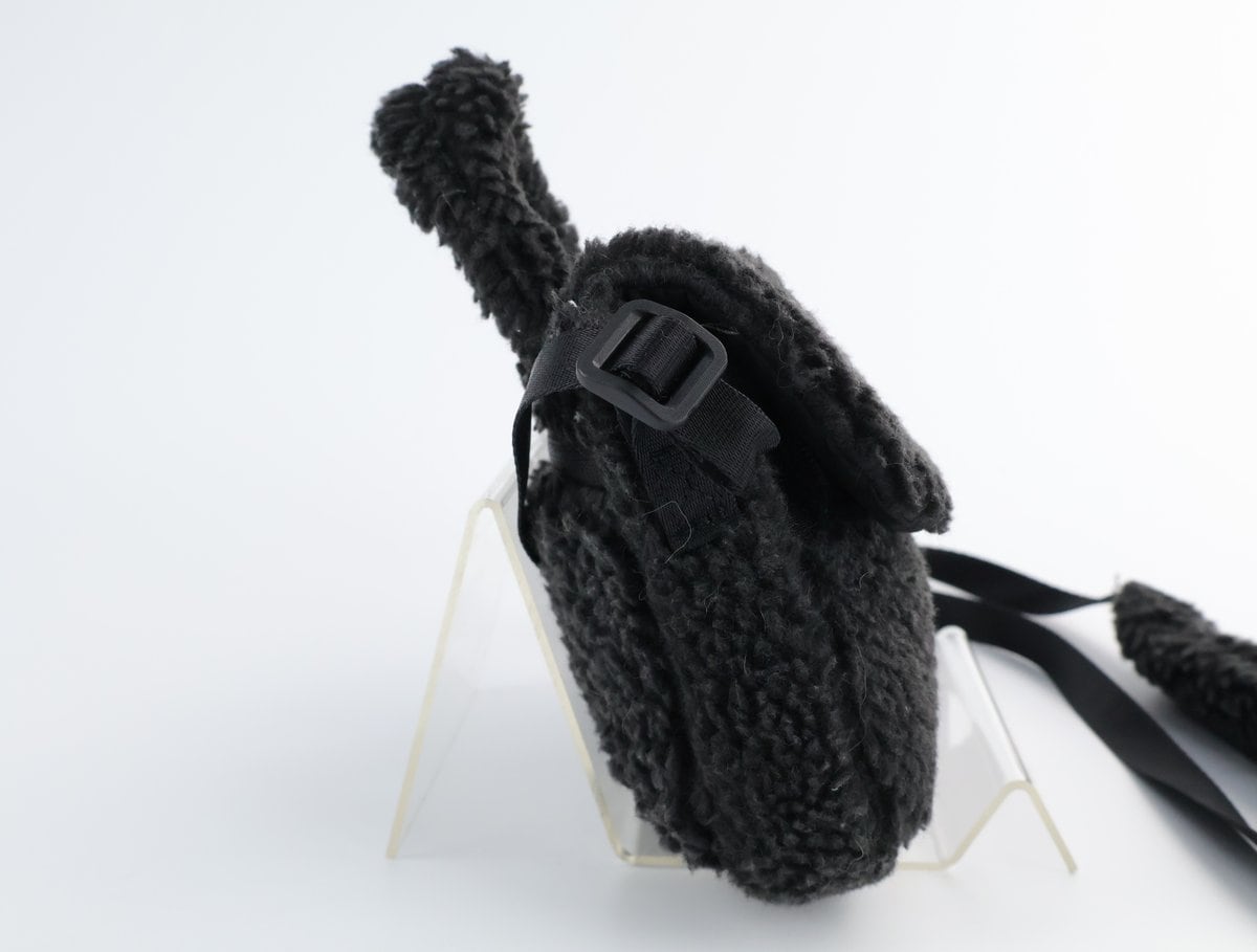 나이키 포우 퍼 크로스바디백 뽀글이 미니백 키즈 주니어 블랙 상세 이미지 3