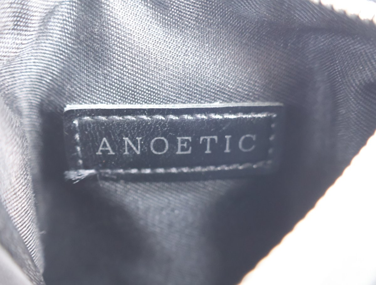아노에틱 ANC 플랩 미니백 체인 크로스백 블랙 이미지 8