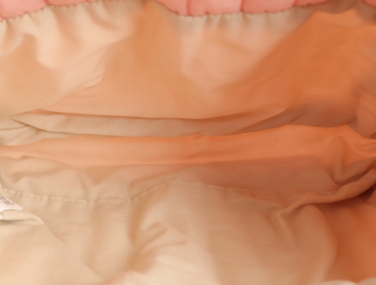 시엔느 퀼팅 패딩백 토트백 베이비핑크 상세 이미지 9
