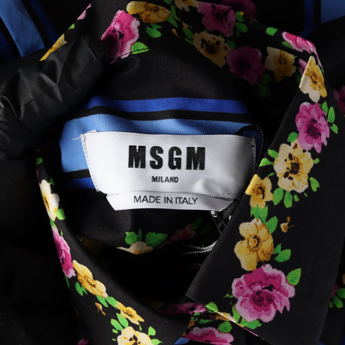 (새상품) 엠에스지엠 MSGM 22FW 플로럴 스트라이프 셔츠 셋업 상세 이미지 3