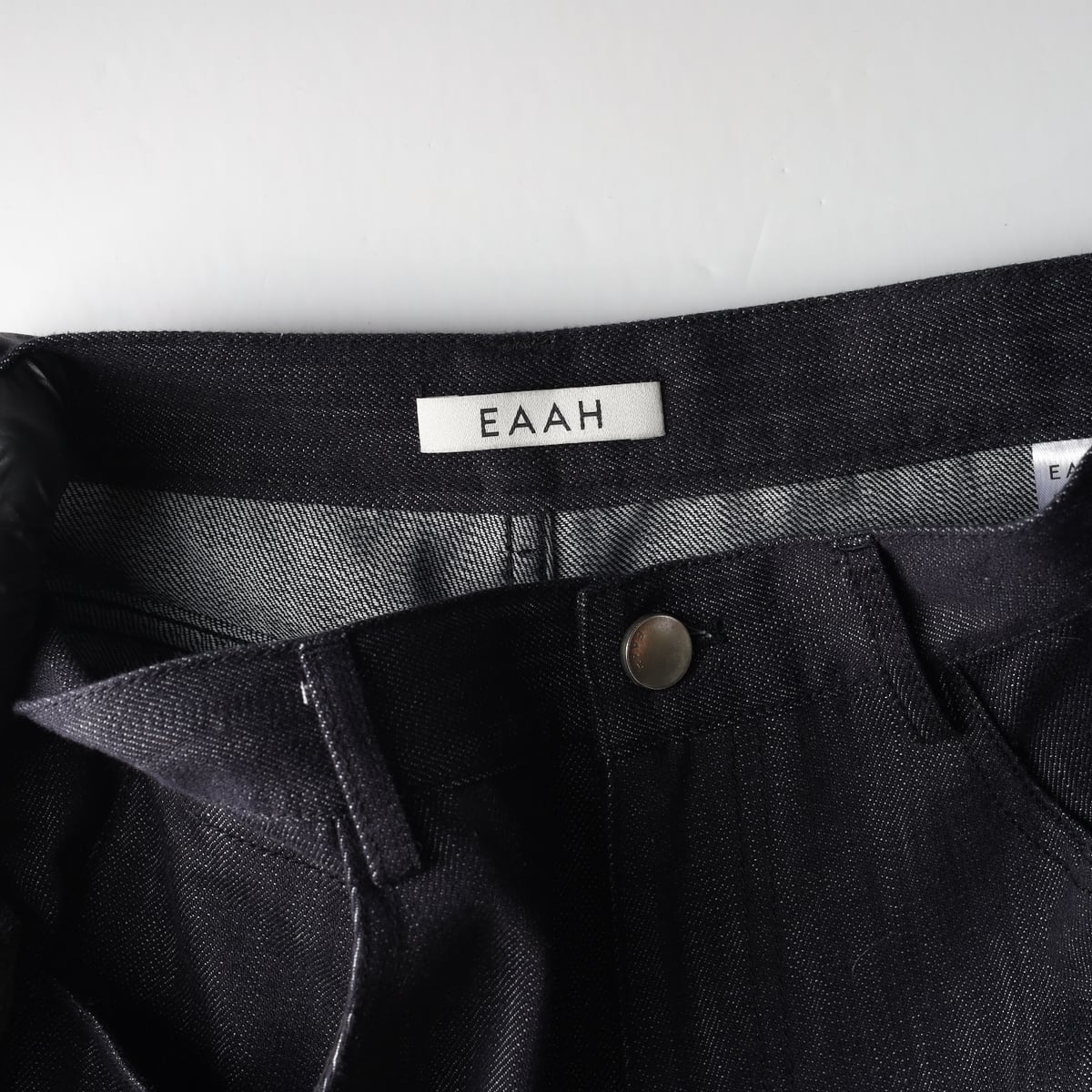 이아 EAAH 스트레이트 와이드 데님 팬츠 상세 이미지 3