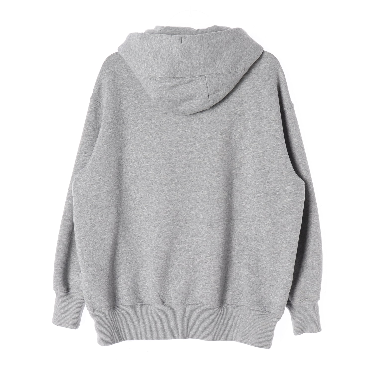 나이키 22FW 스우시 자수 기모 후드집업 멜란지 그레이  이미지 2