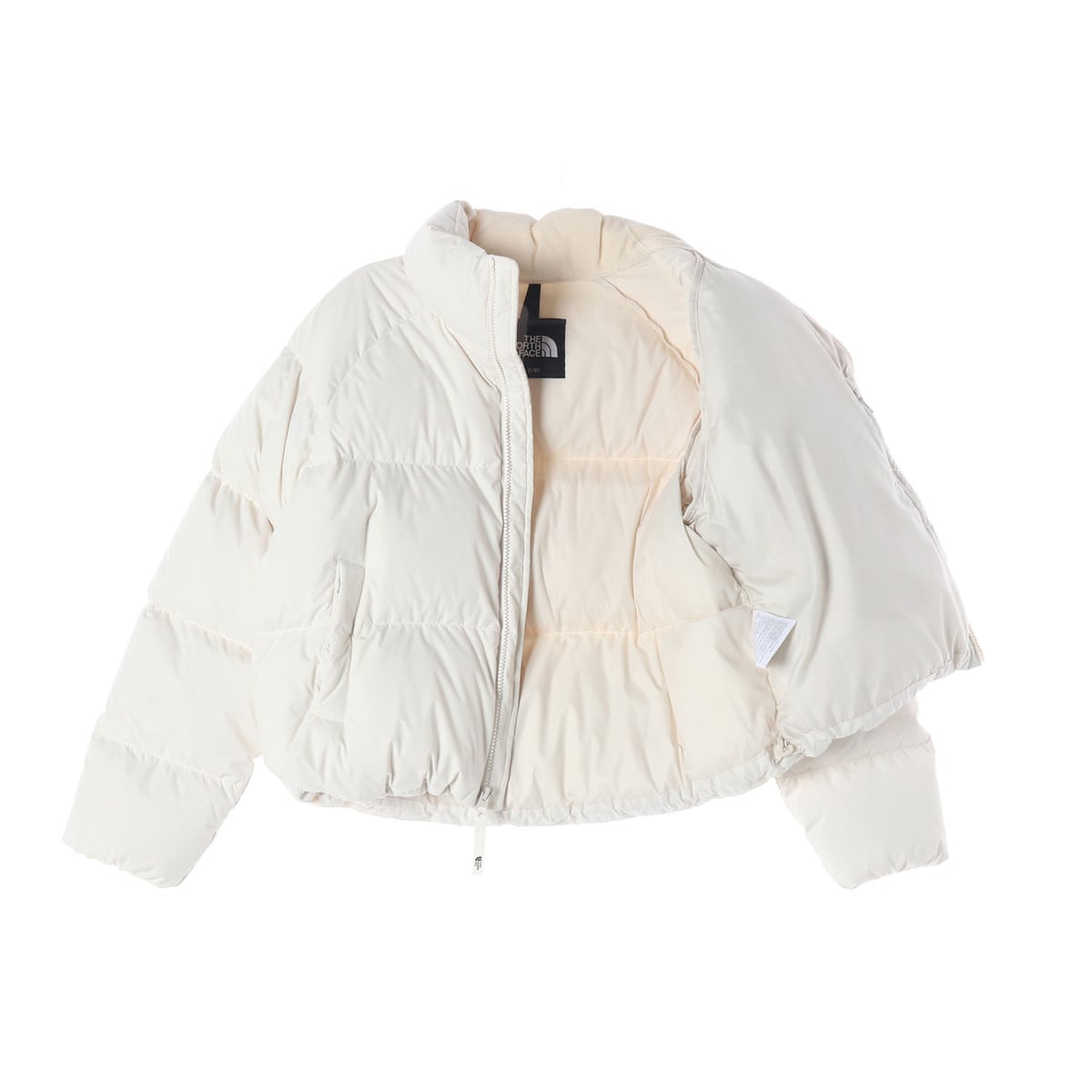 노스페이스 23FW 우먼 로프티 다운 재킷 V2 크림 숏 패딩 상세 이미지 2