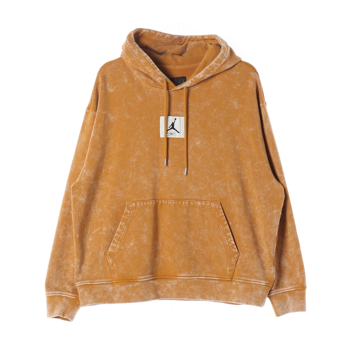 나이키 조던 22FW 에센셜 워시드 플리스 후드티 옐로우 상세 이미지 1