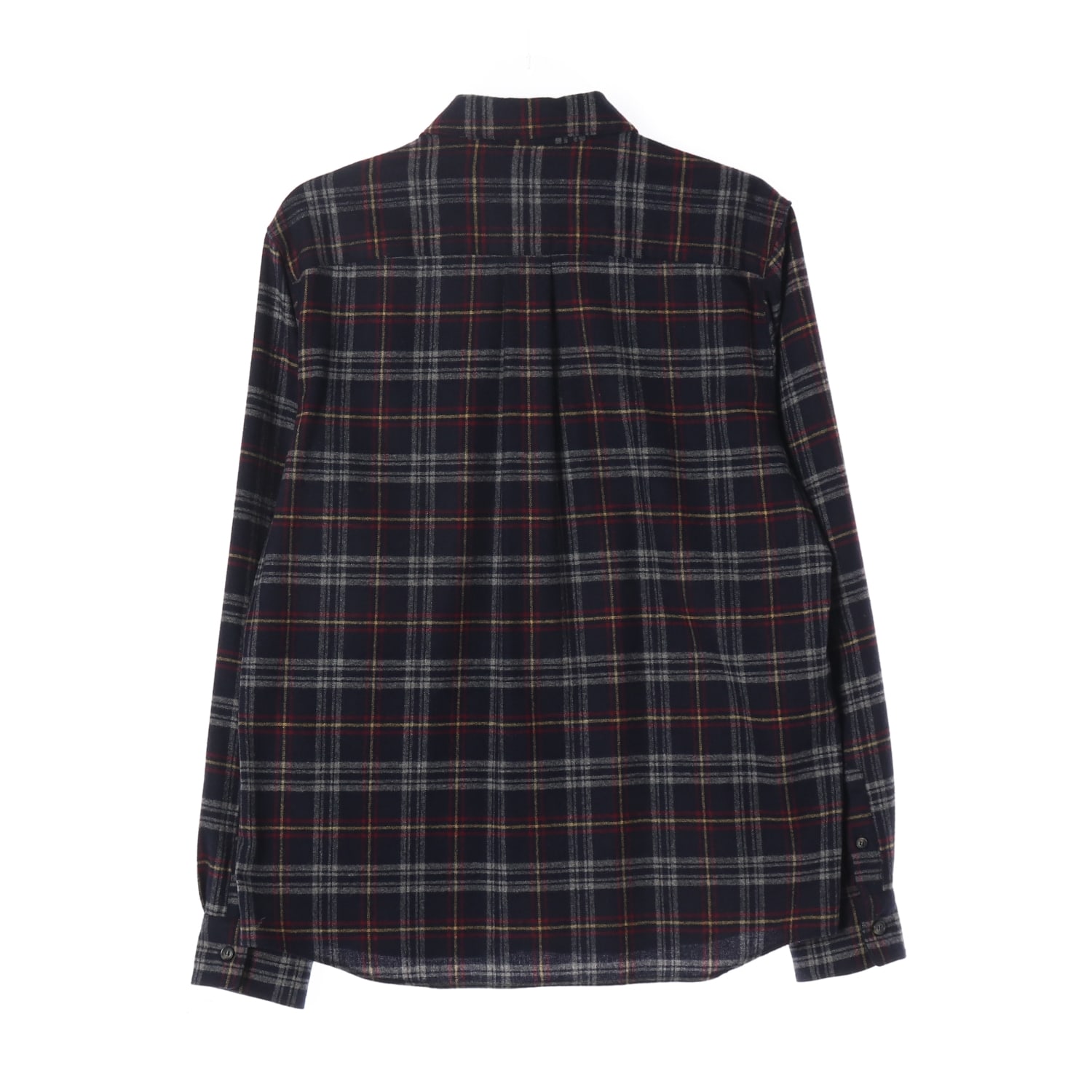 아페쎄 A.P.C. 울 블렌드 체크 셔츠 이미지 2