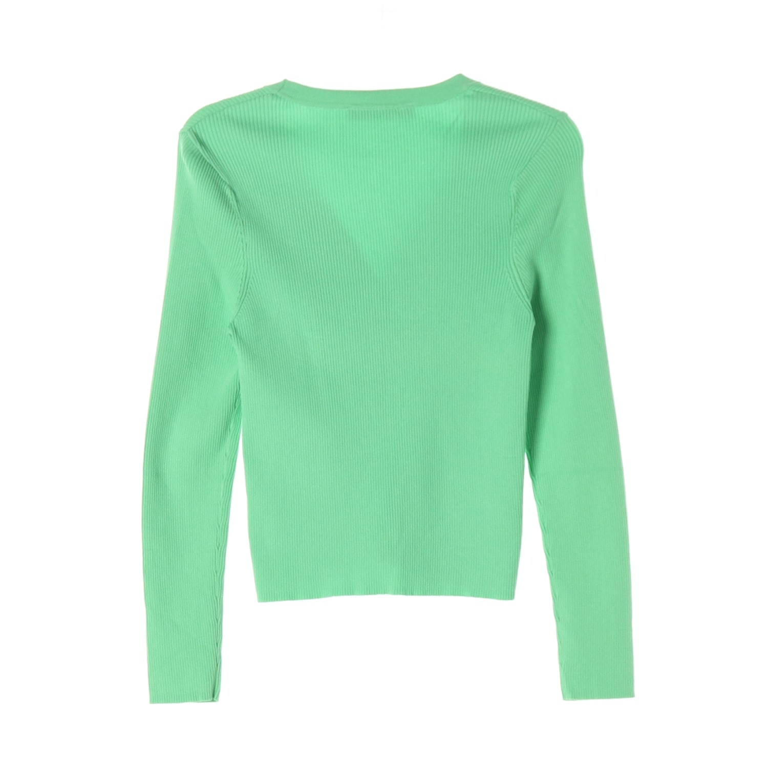 자라 ZARA 라이트 그린 베이직 가디건 이미지 2