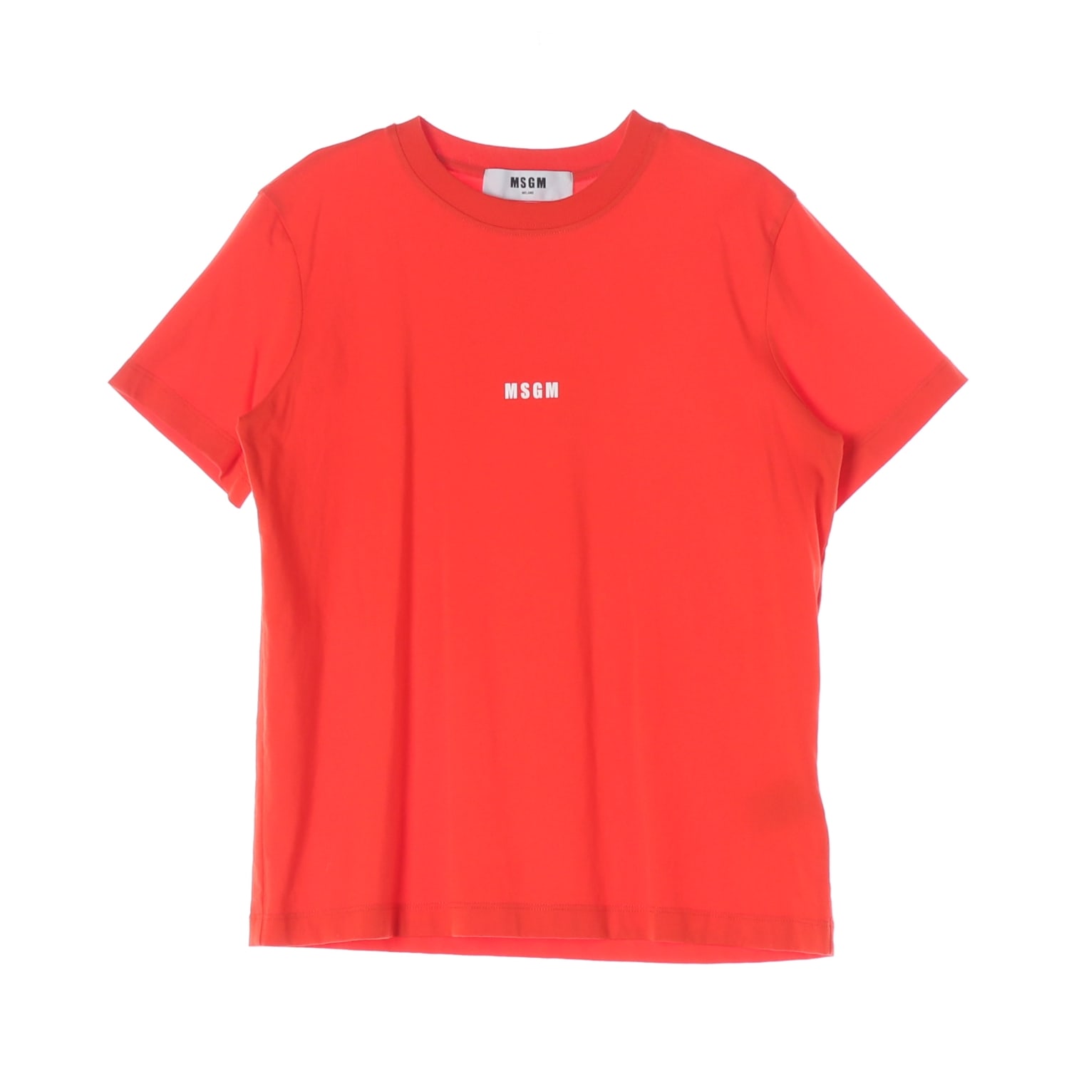 엠에스지엠 MSGM 22SS 로고 반팔 티셔츠 레드 이미지 1