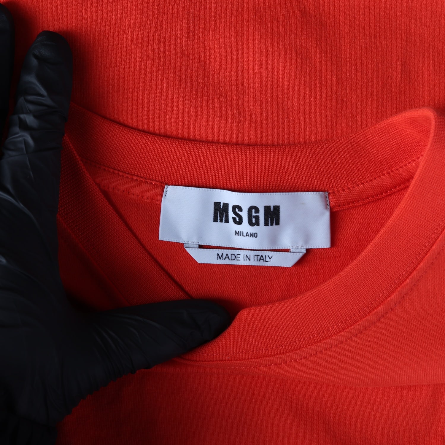 엠에스지엠 MSGM 22SS 로고 반팔 티셔츠 레드 이미지 3
