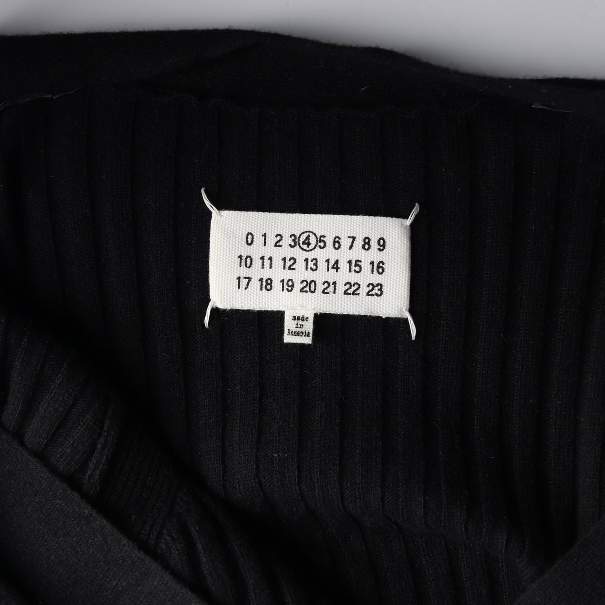 메종 마르지엘라 울 캐시미어 블렌드 슬림핏 롱 니트 가디건 상세 이미지 3