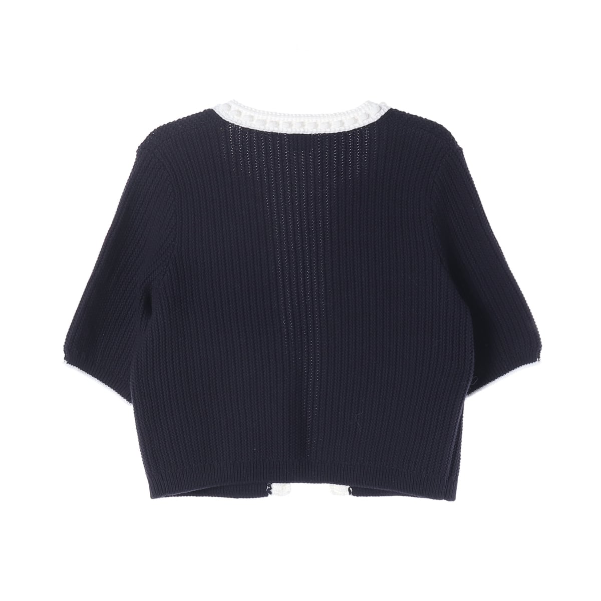앳코너 22FW 배색 니트 가디건 상세 이미지 2
