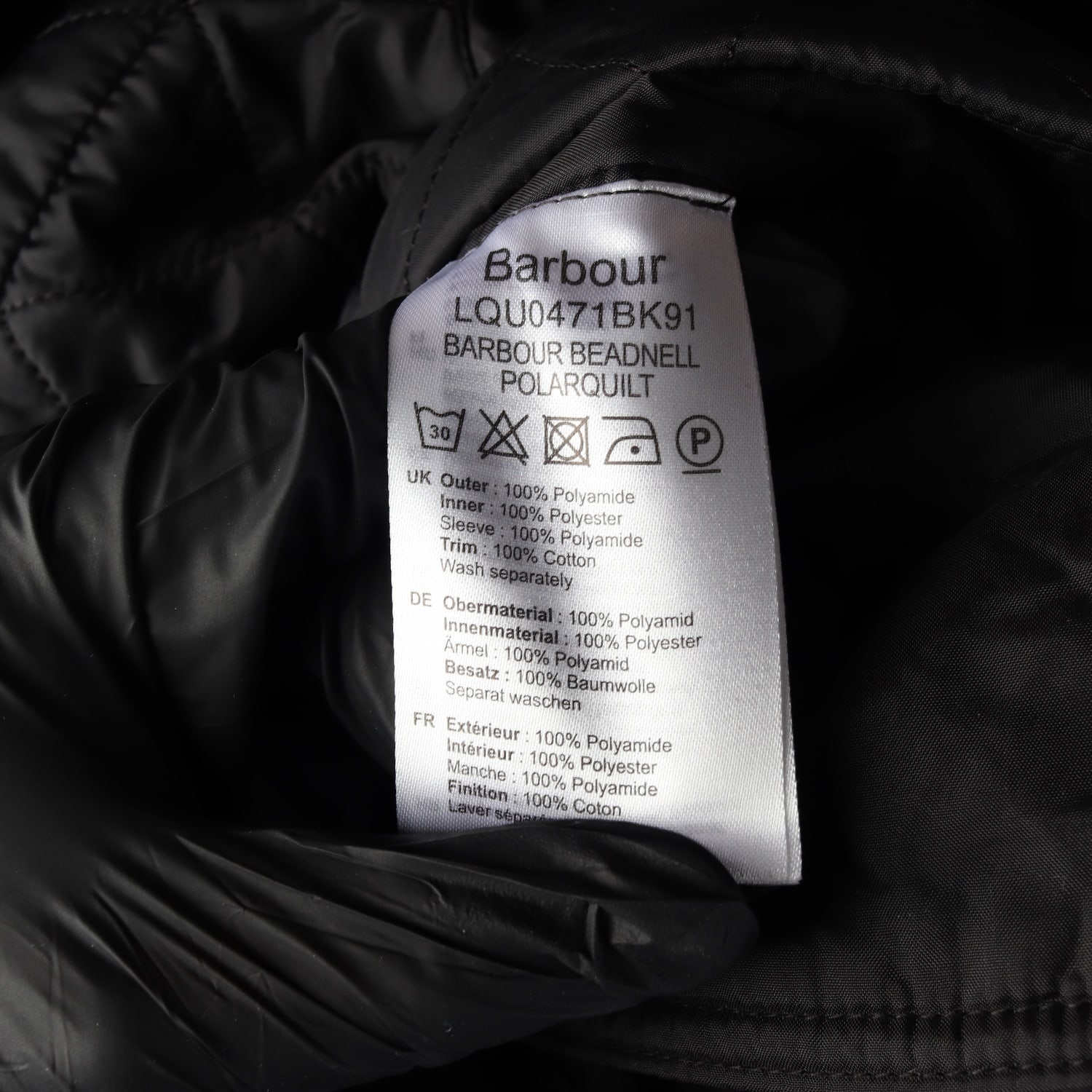 바버 Barbour 22FW 우먼 비드넬 폴라 퀼트 재킷 이미지 4