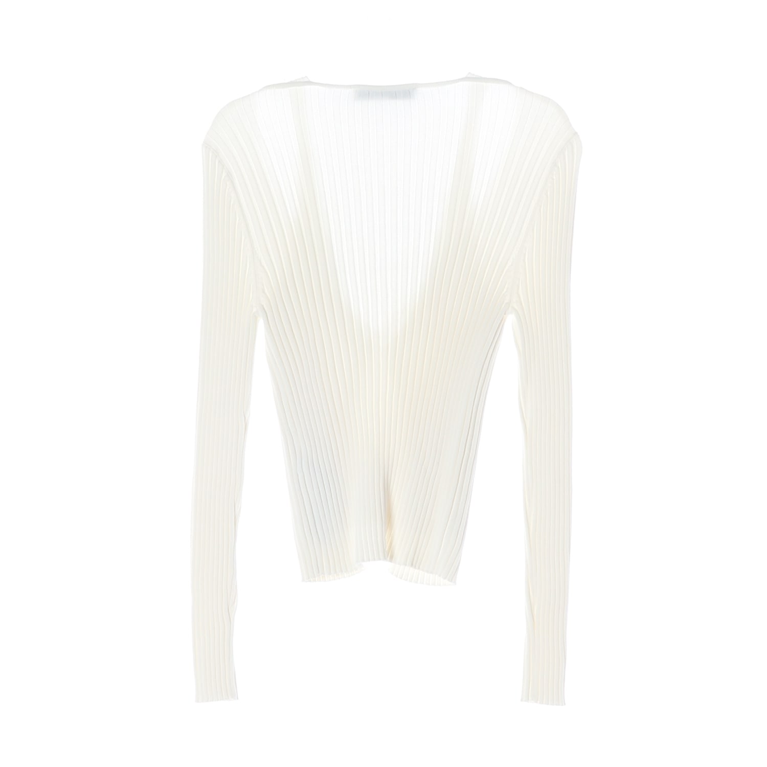자라 ZARA 레이어드 슬릿 골지 니트 스웨터 이미지 2