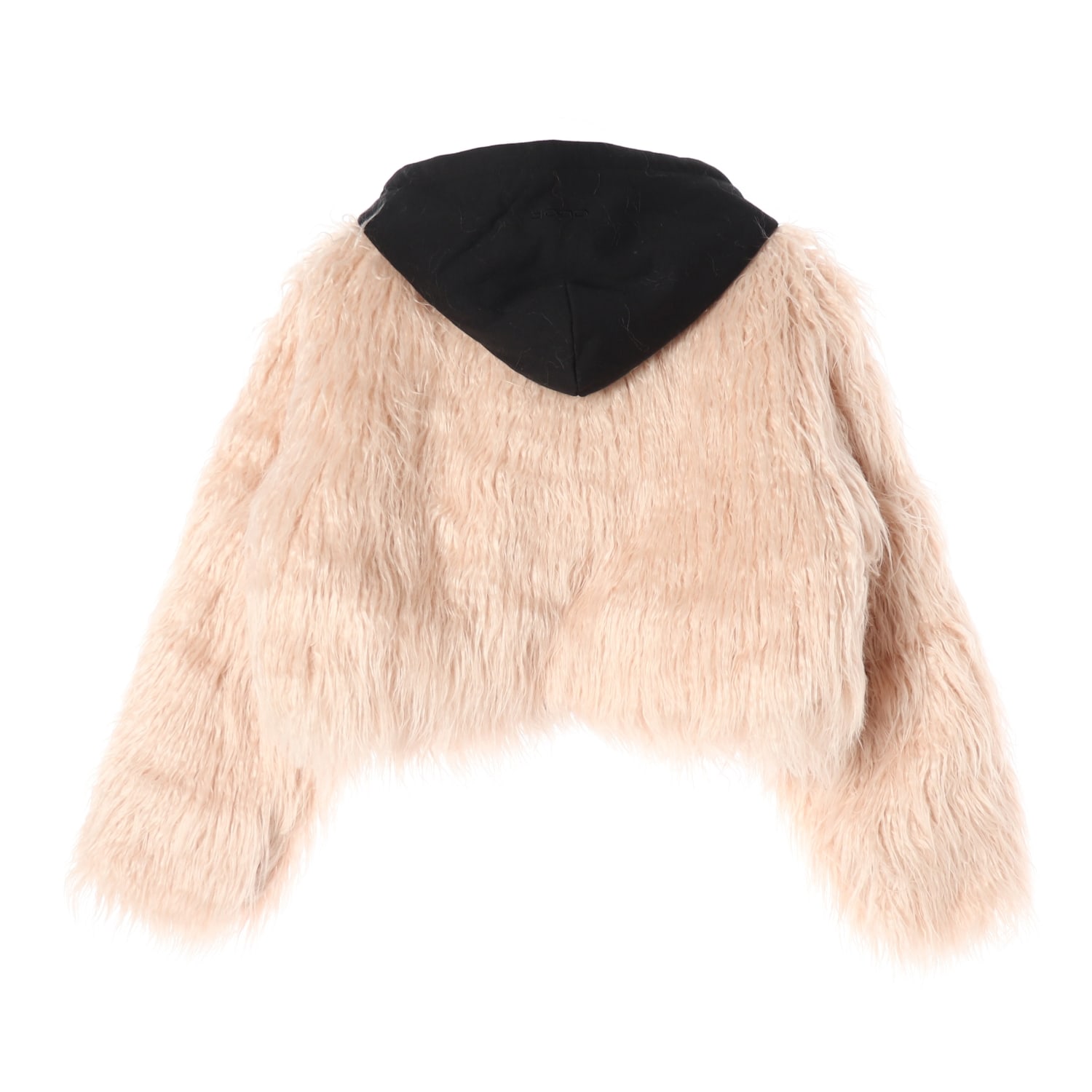 (새상품) 오도어 ODOR 24FW 후드 크롭 크러스티 퍼 코트  재킷 이미지 2