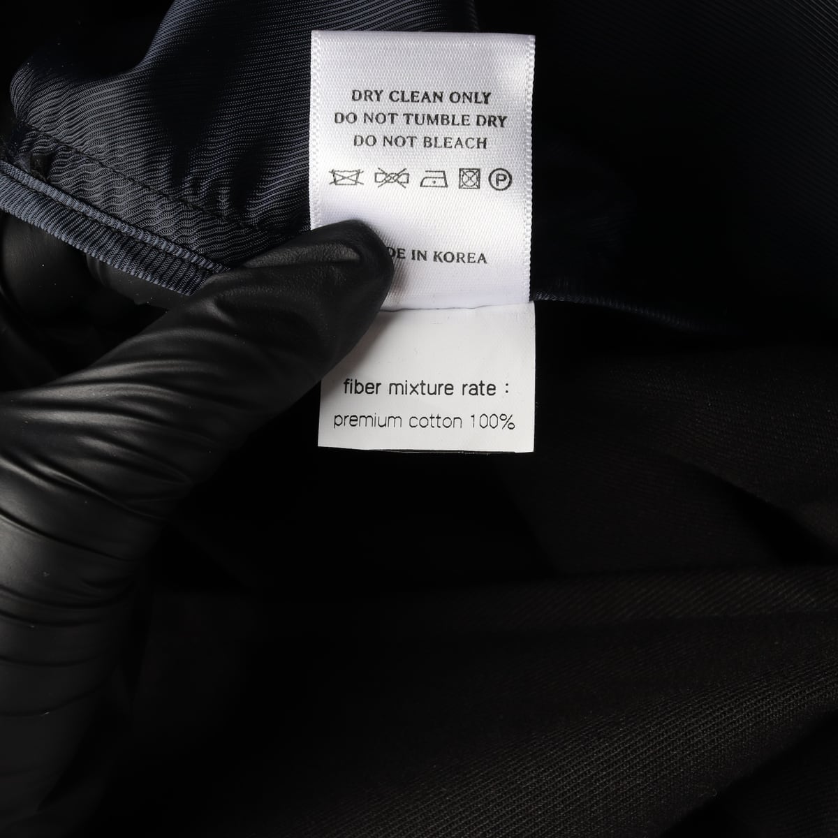 유메르 프리미엄 코튼 오버핏 블루종 집업 재킷 점퍼 상세 이미지 5