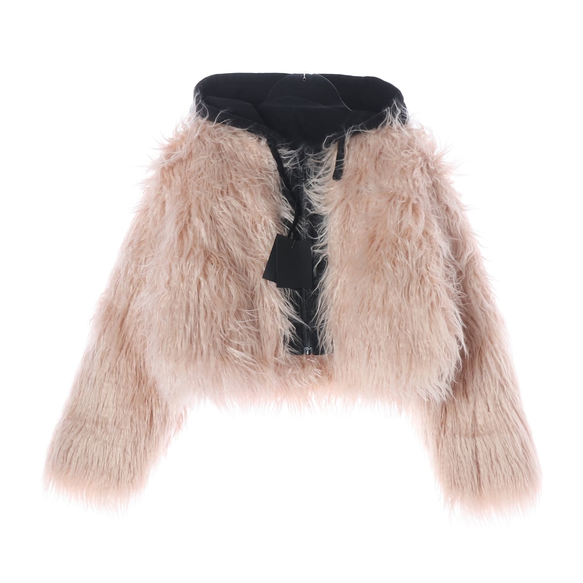 (새상품) 오도어 ODOR 24FW 크러스티 후드 퍼 자켓 재킷 허쉬 핑크 상세 이미지 1