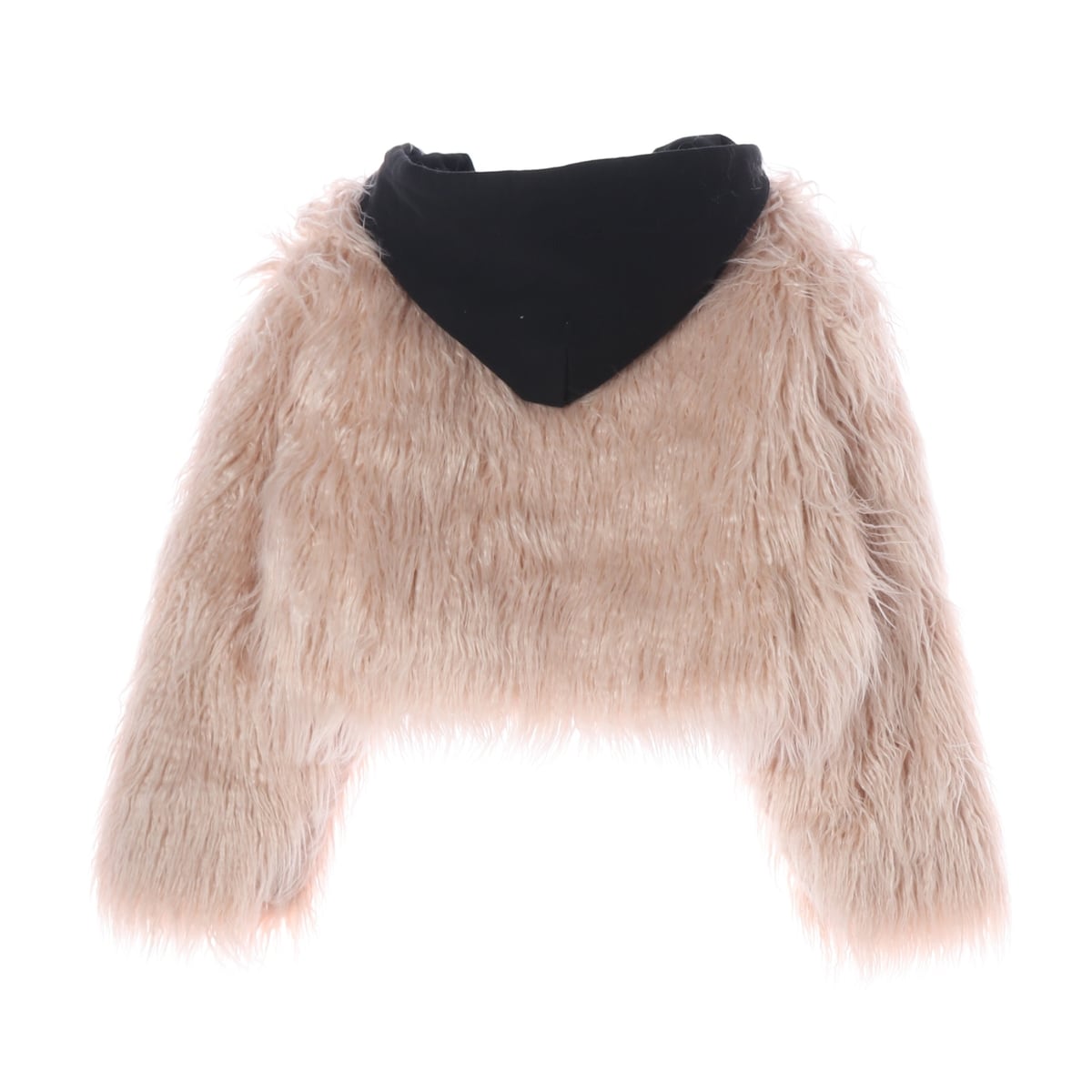 (새상품) 오도어 ODOR 24FW 크러스티 후드 퍼 자켓 재킷 허쉬 핑크 상세 이미지 3