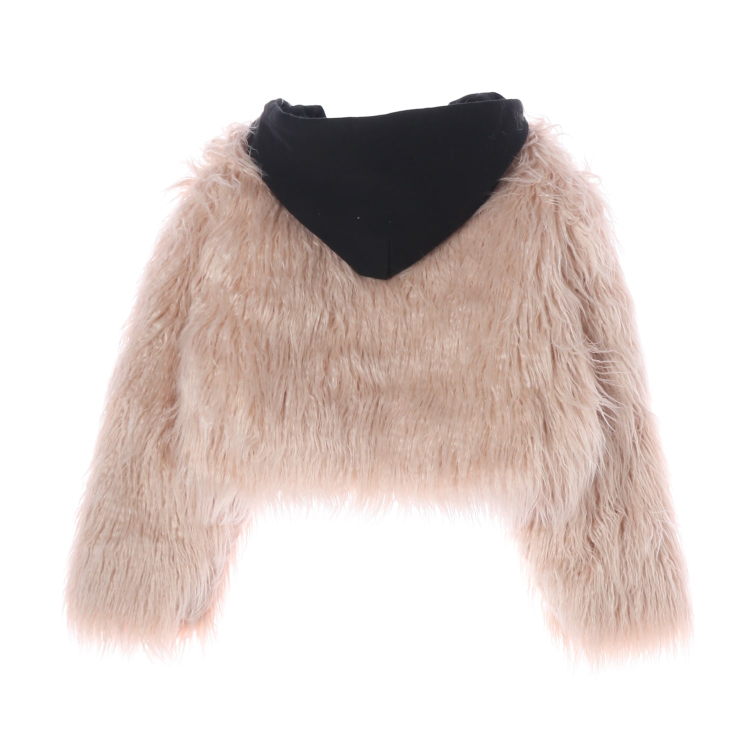 (새상품) 오도어 ODOR 24FW 크러스티 후드 퍼 자켓 재킷 허쉬 핑크 이미지 3