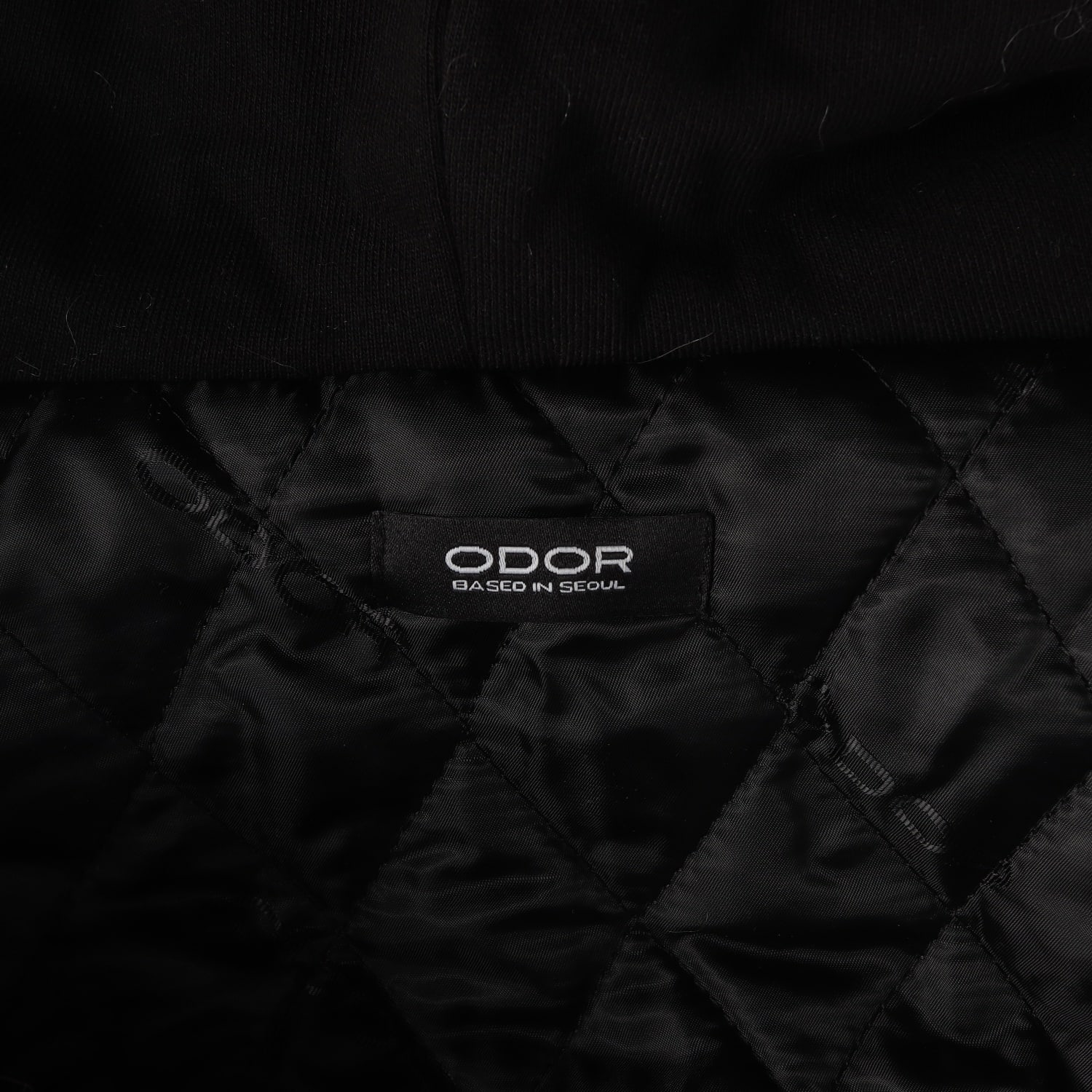 (새상품) 오도어 ODOR 24FW 크러스티 후드 퍼 자켓 재킷 허쉬 핑크 이미지 4