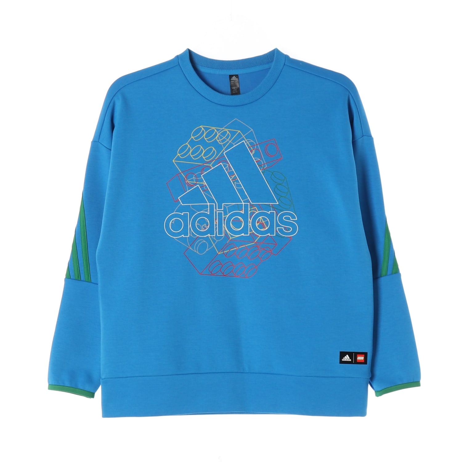 아디다스 키즈 21FW 레고 그래픽 크루넥 맨투맨 이미지 1