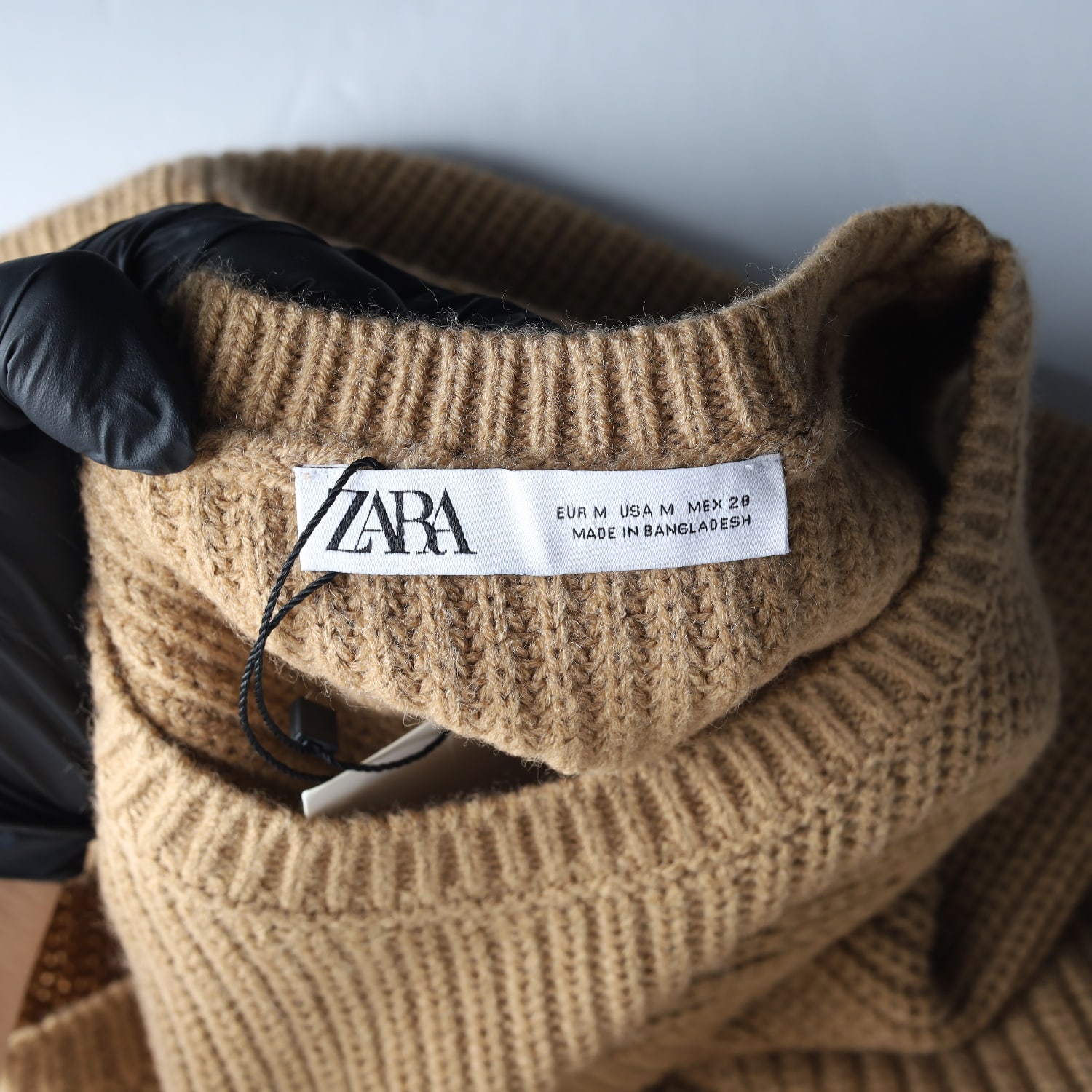 (새상품) 자라 ZARA 리브드 슬리브리스 니트 원피스 이미지 3