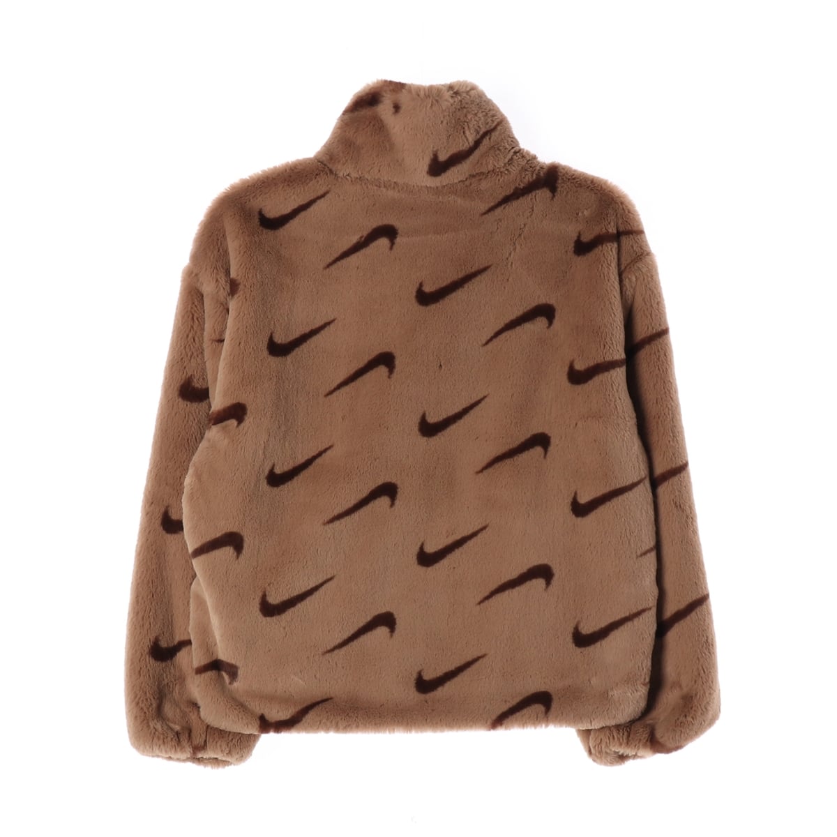 나이키 22FW 우먼스 NSW 플러시 프린티드 페이크 퍼 재킷 상세 이미지 3