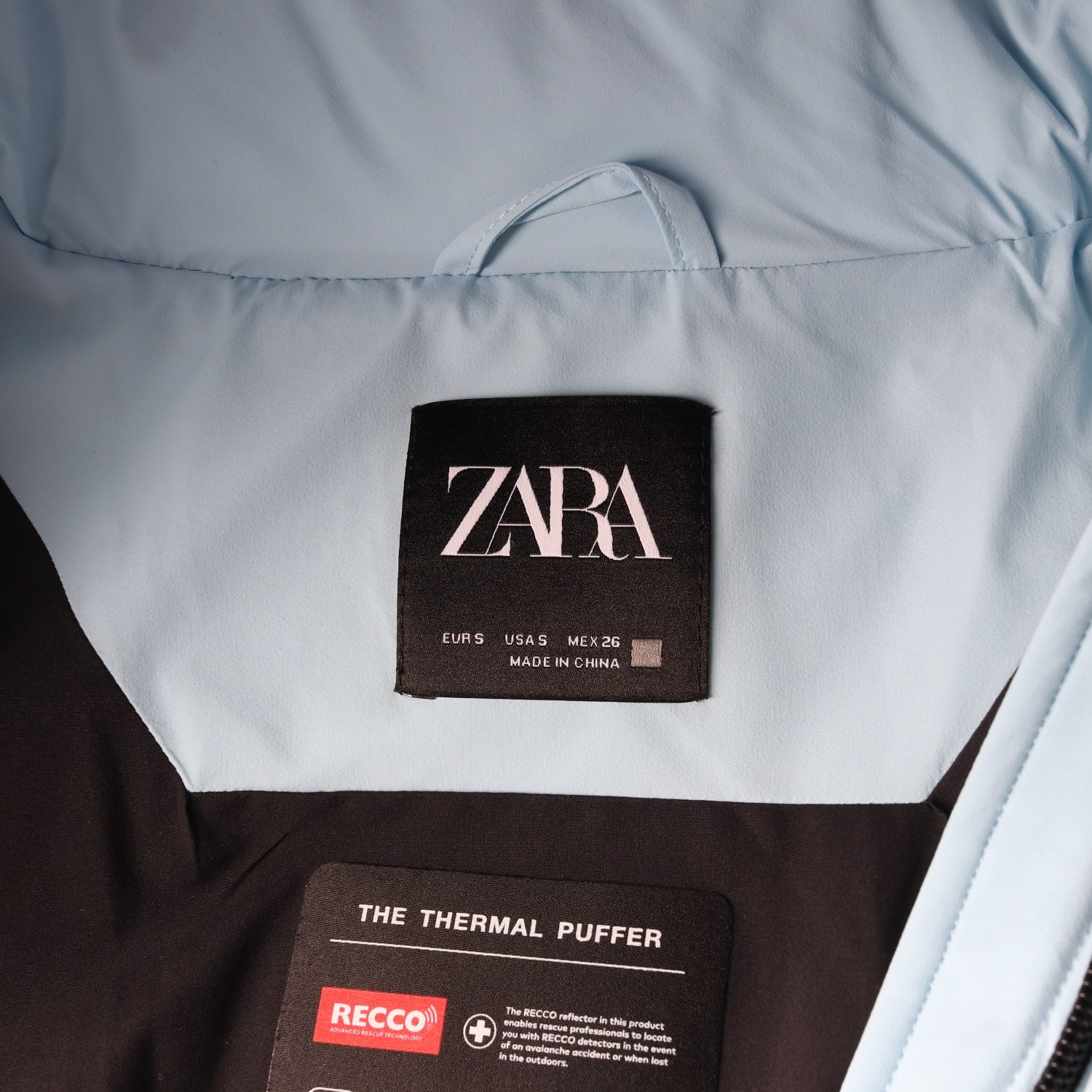자라 알파인 피크 스키 컬렉션 써멀 패딩 점퍼 이미지 4