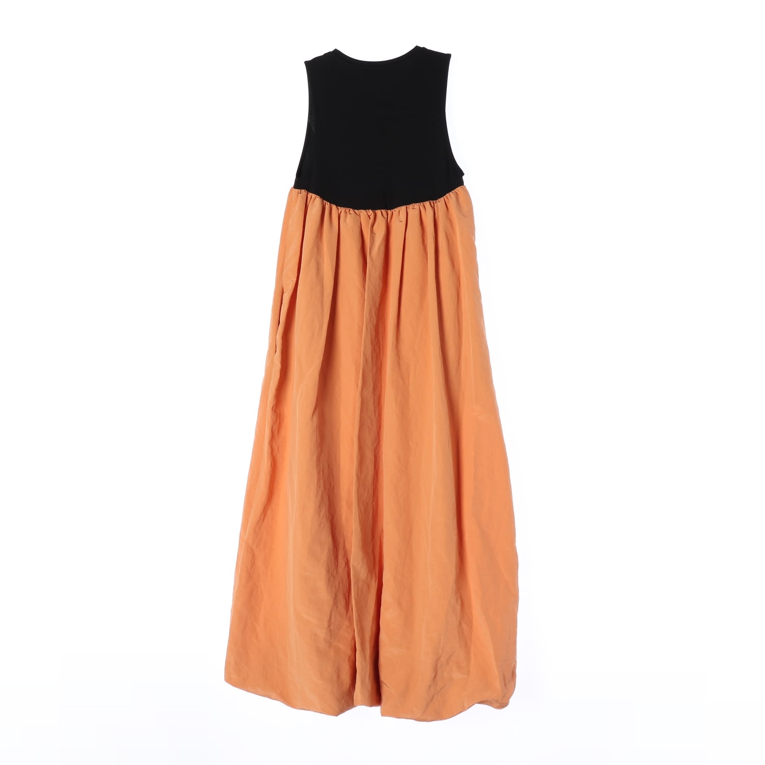 (새상품) 자라 ZARA 컬러 블록 배색 슬리브리스 롱 원피스 이미지 2