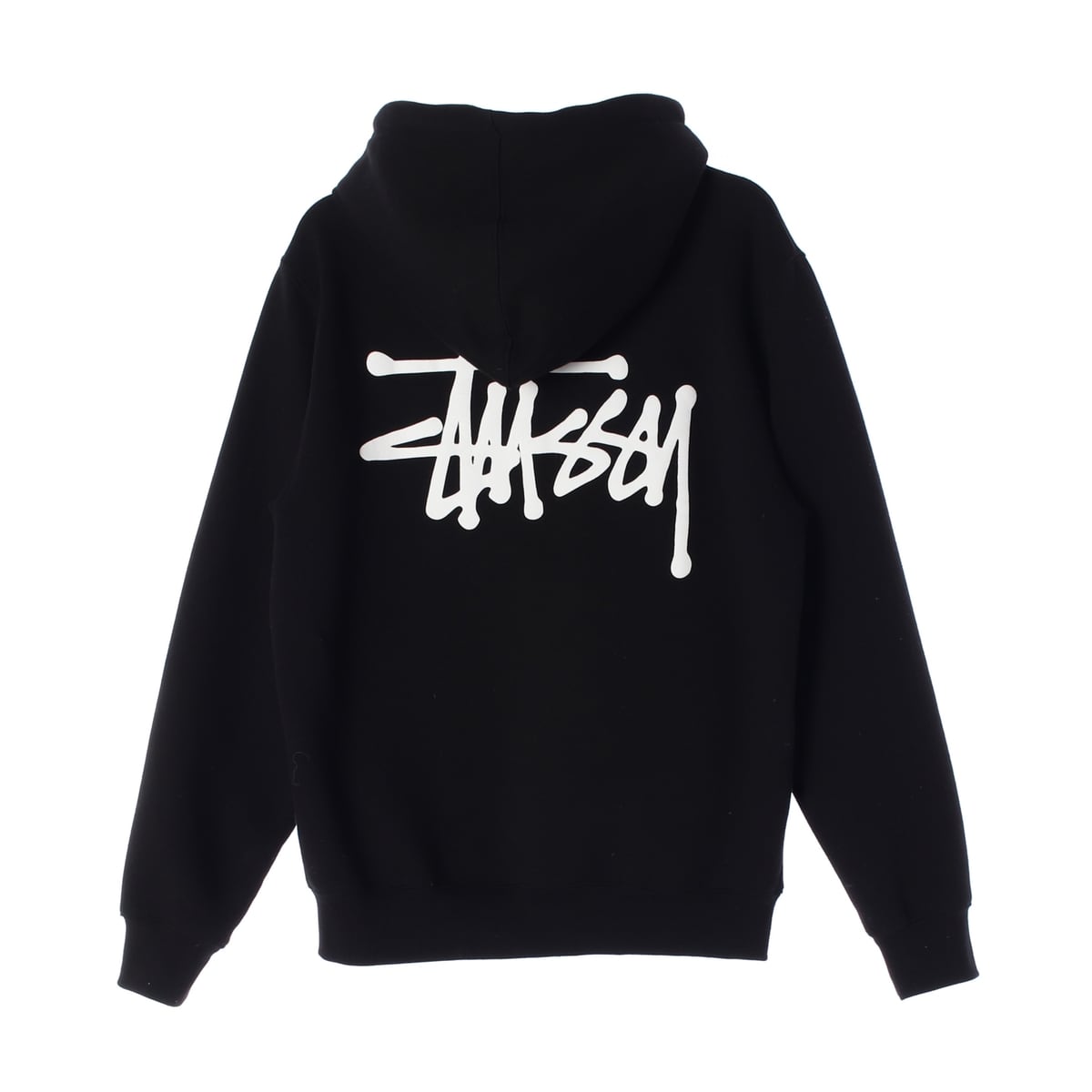 스투시 베이직 스투시 후드 블랙 2021 상세 이미지 2