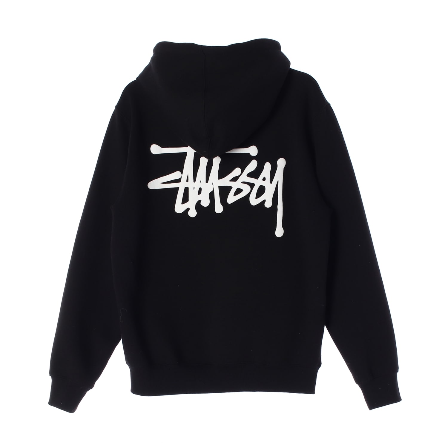 스투시 베이직 스투시 후드 블랙 2021 이미지 2