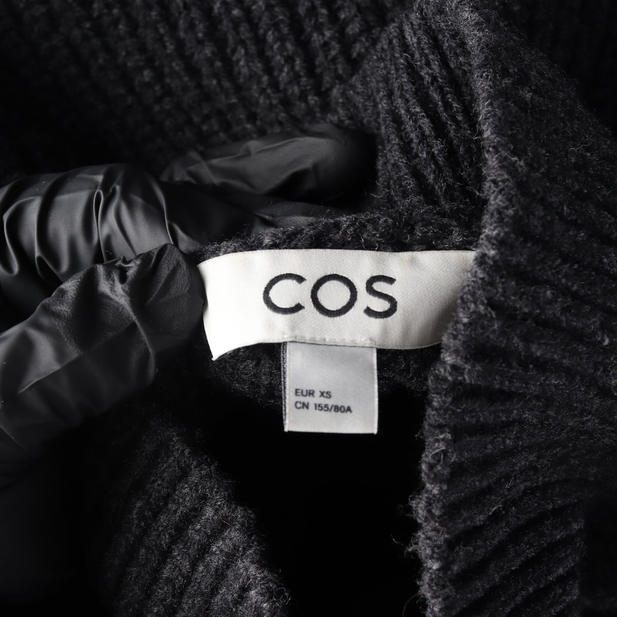 코스 COS 울 100% 하프집업 니트 상세 이미지 3