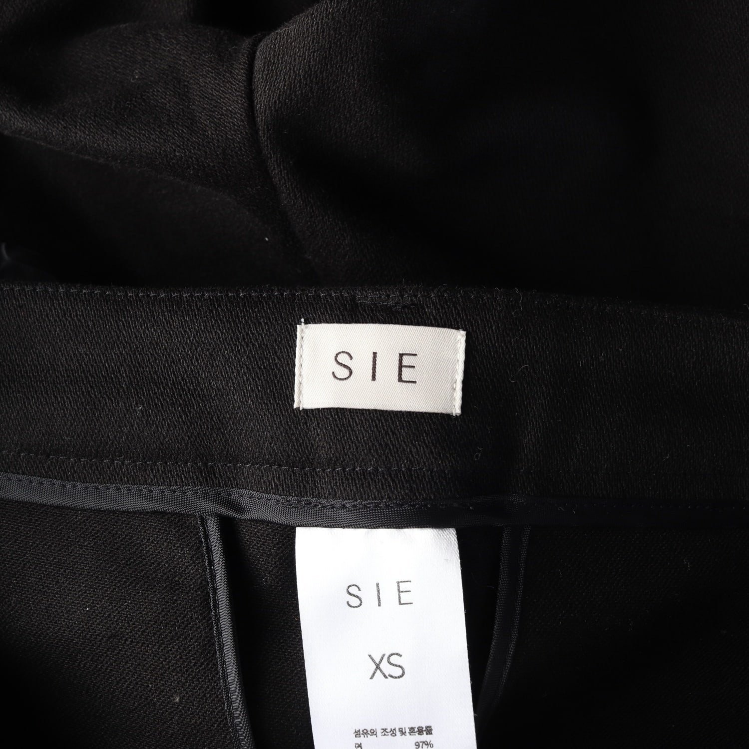 시에 SIE 코튼 블렌드 카프리 팬츠 이미지 3