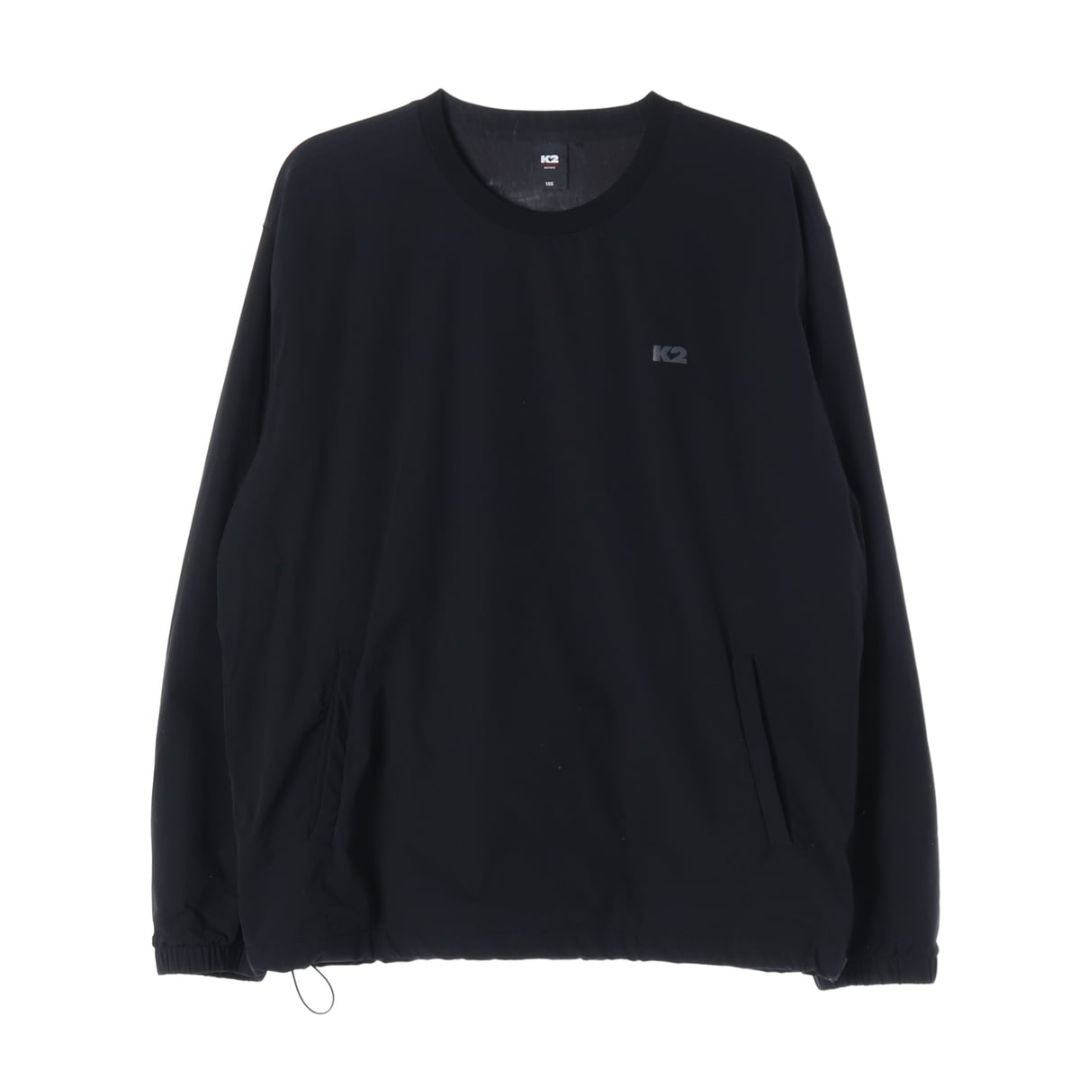 케이투 K2 24FW 플라이워크 우븐 맨투맨 블랙 상세 이미지 1