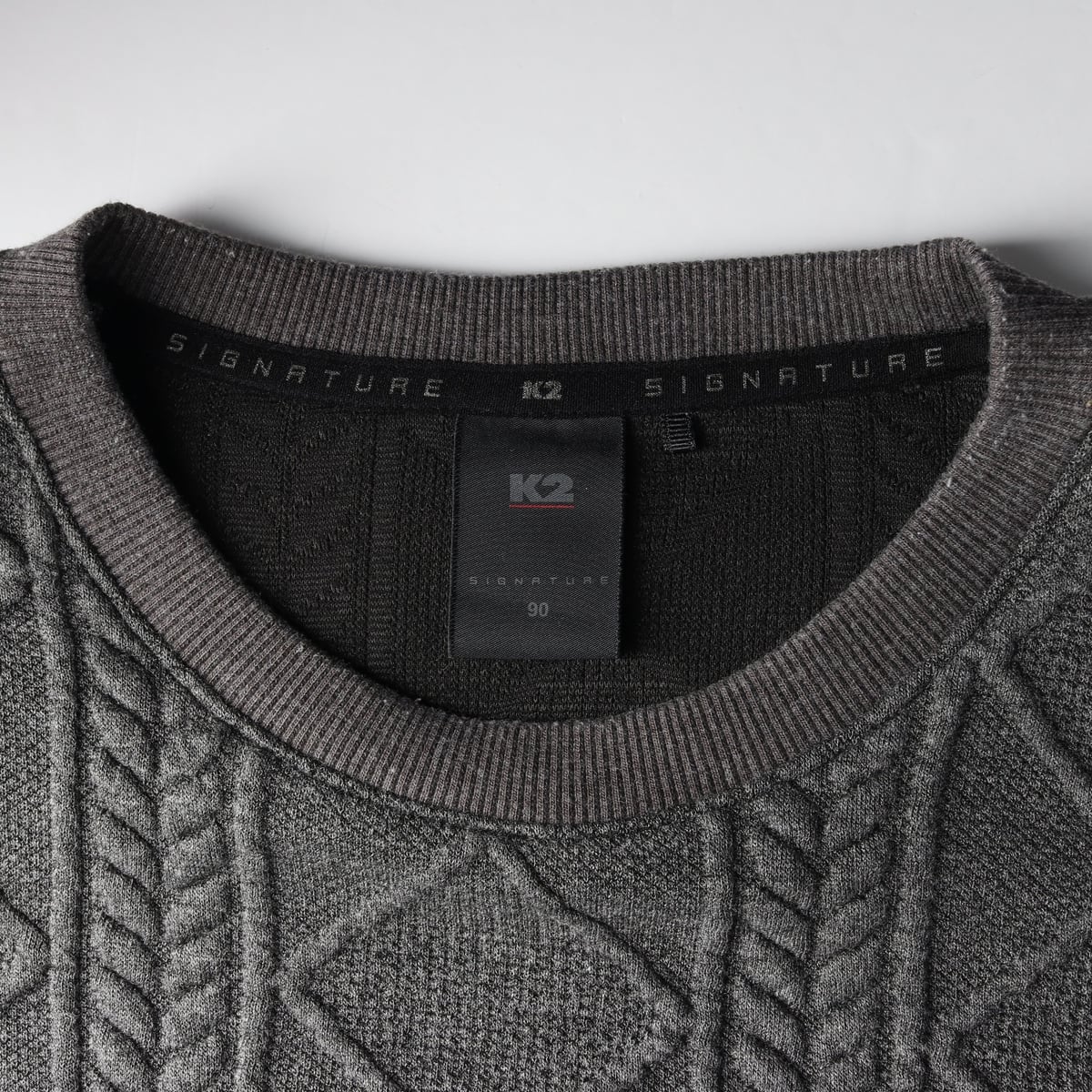 케이투 K2 25FW 시그니처 케이블 니트 스웨터 상세 이미지 3