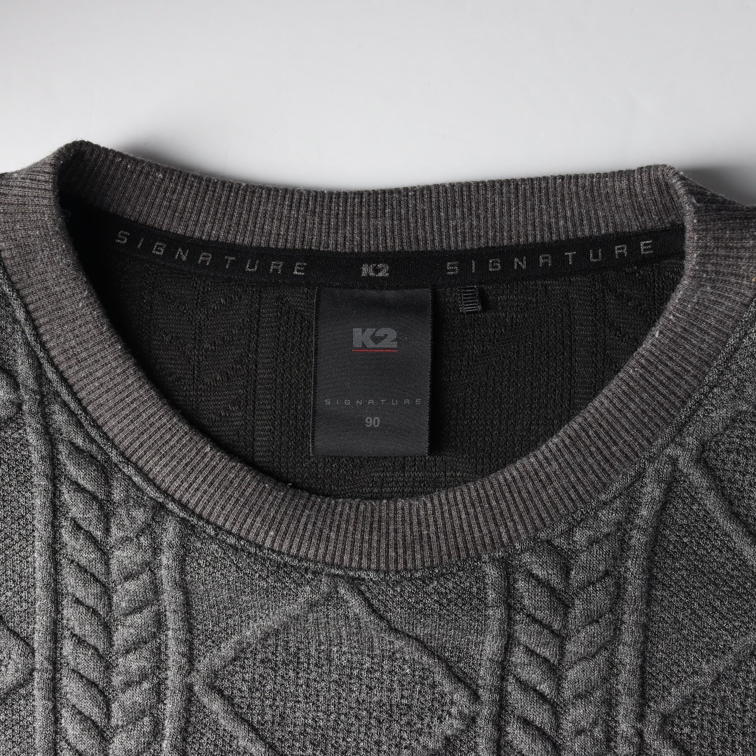 케이투 K2 25FW 시그니처 케이블 니트 스웨터 이미지 3