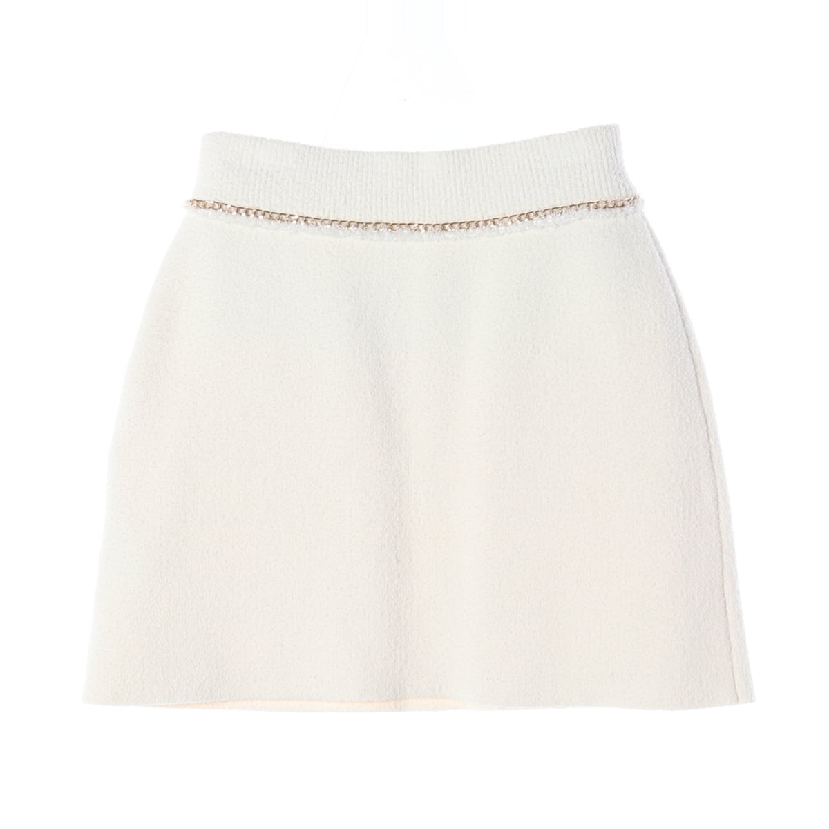 마쥬 maje 체인 디테일 트위드 스커트 세트 셋업 상세 이미지 2