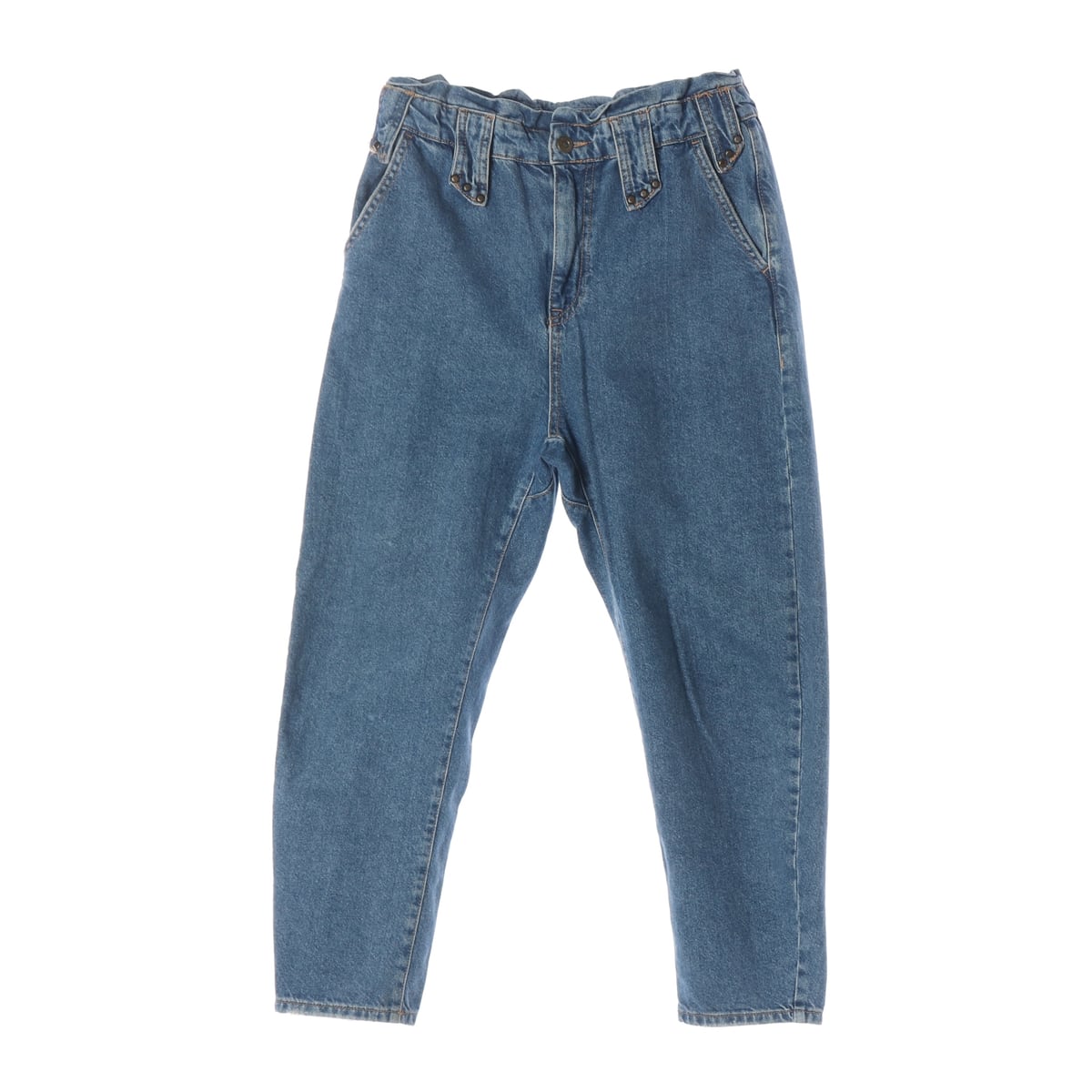 자라 ZARA 배기핏 데님 팬츠 블루 상세 이미지 1
