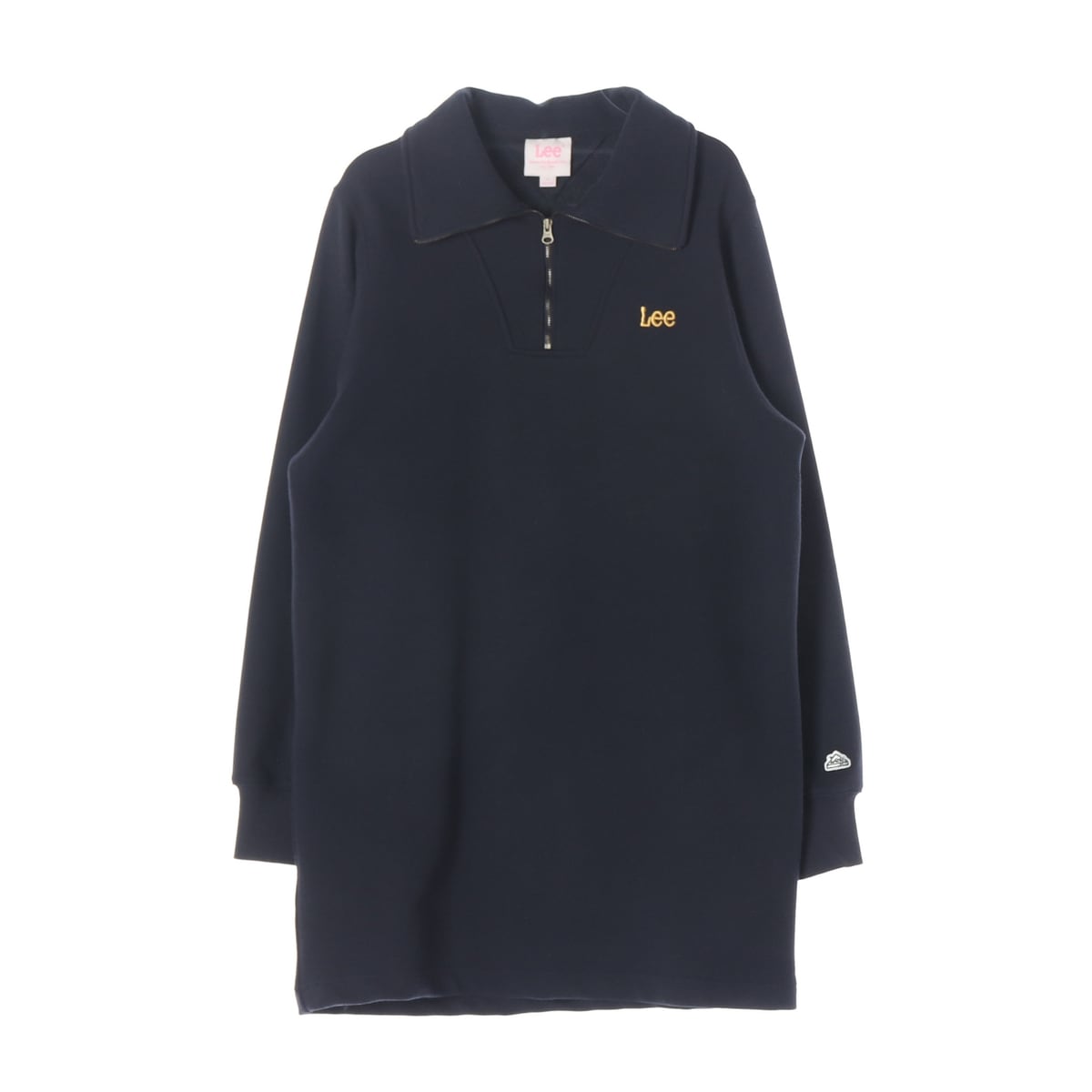 리 LEE 23FW 반집업 카라 스웻 원피스 상세 이미지 1