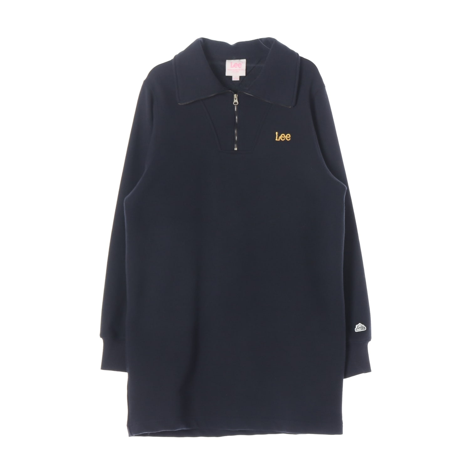 리 LEE 23FW 반집업 카라 스웻 원피스 이미지 1