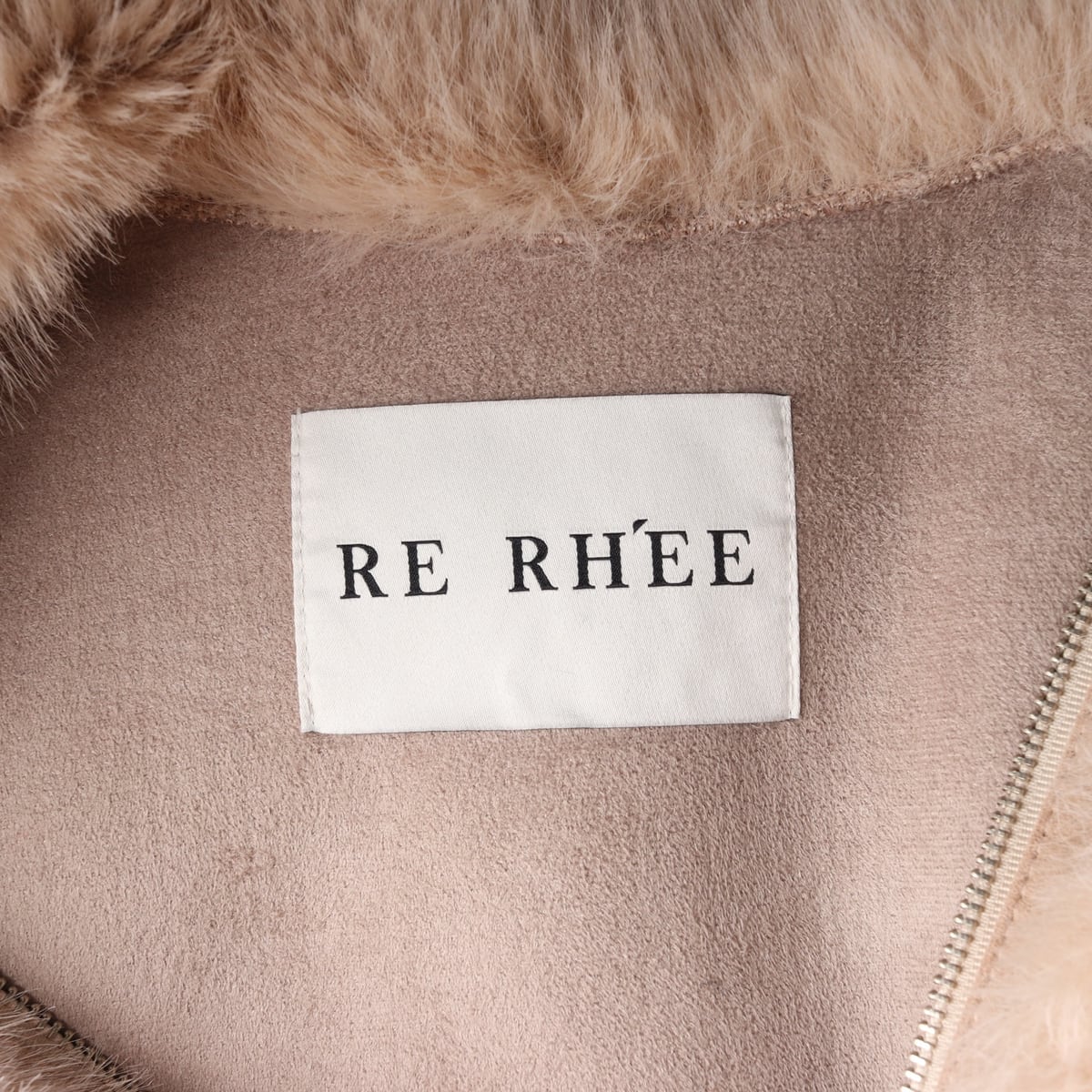 리이 RE RHEE 23FW 소프트 페이크 에코 퍼 재킷 상세 이미지 4