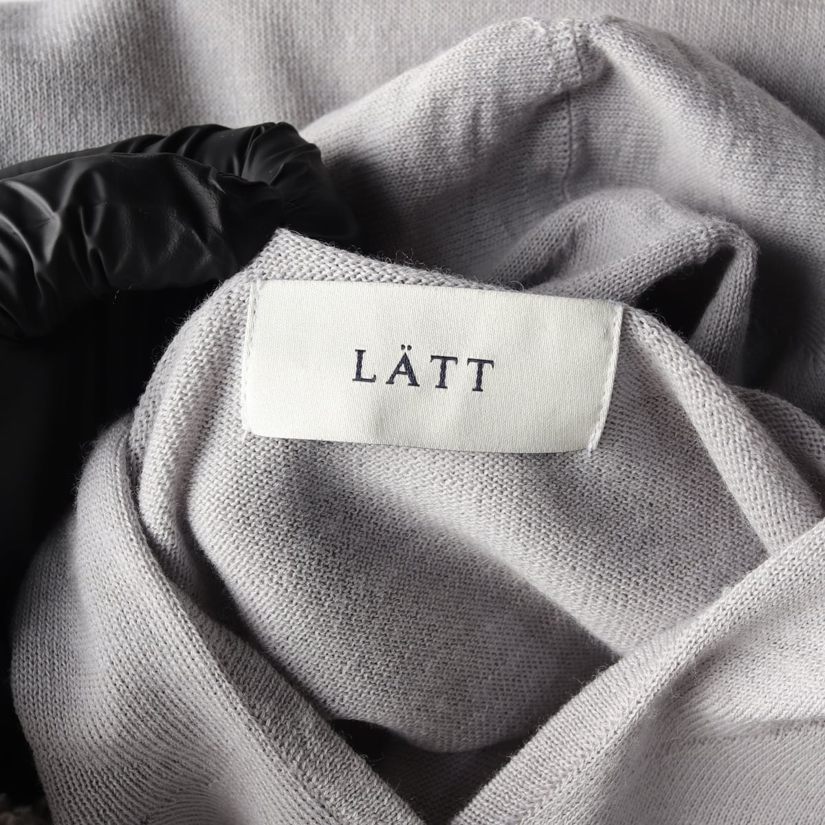 래트 LATT 23SS 울 블렌드 후드티 상세 이미지 3