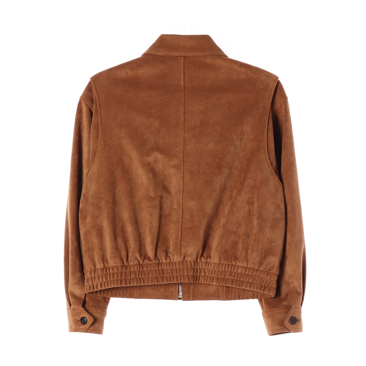 앳코너 24FW 스웨이드 봄버 크롭 재킷 이미지 3