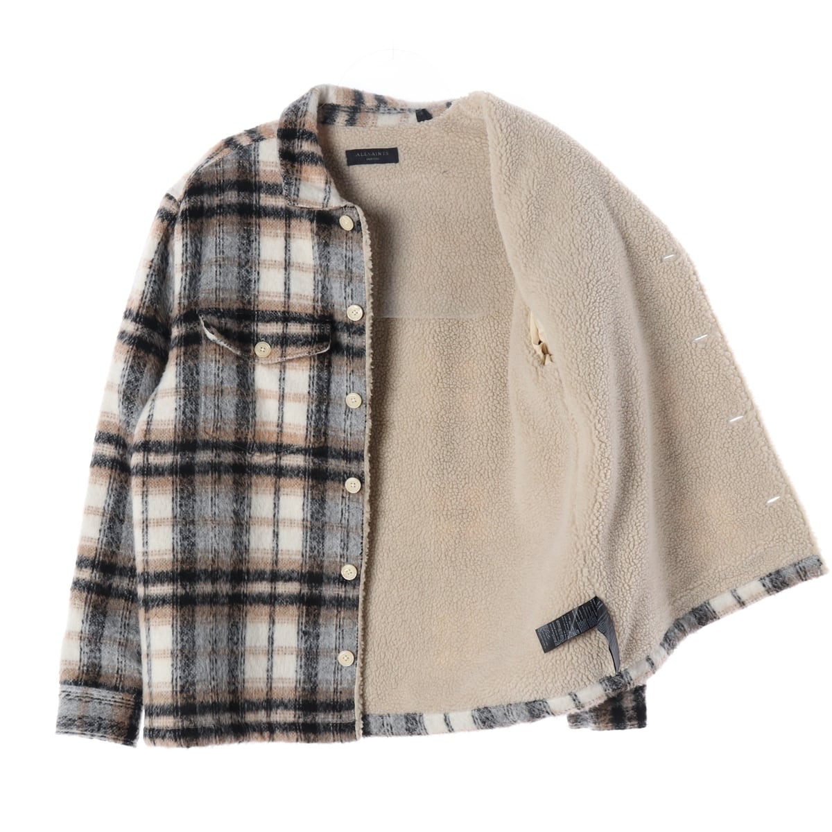 올세인츠 22FW 울 블렌드 카유가 셔츠 재킷 상세 이미지 2