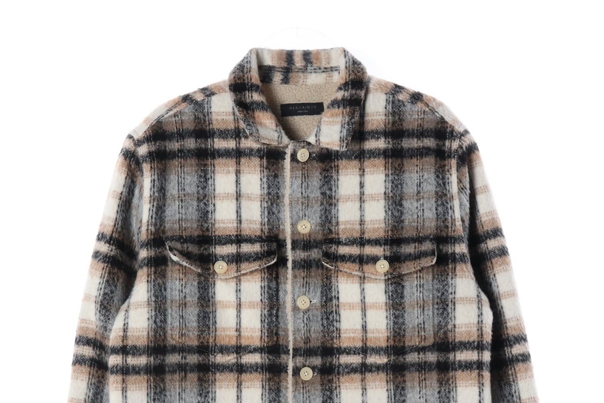 올세인츠 22FW 울 블렌드 카유가 셔츠 재킷 상세 이미지 4