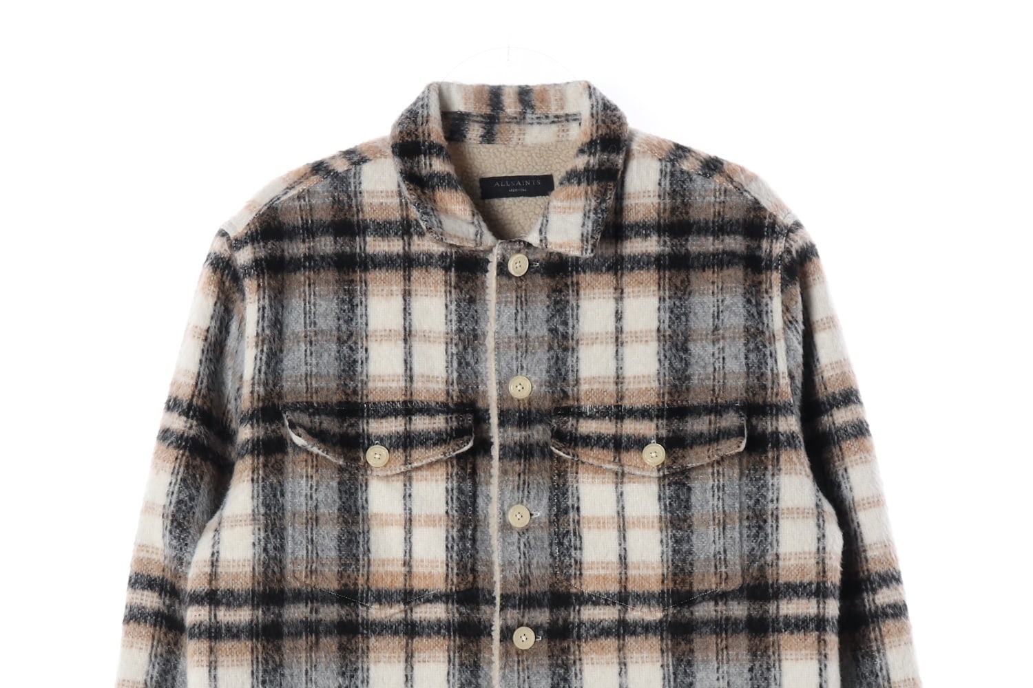 올세인츠 22FW 울 블렌드 카유가 셔츠 재킷 이미지 4