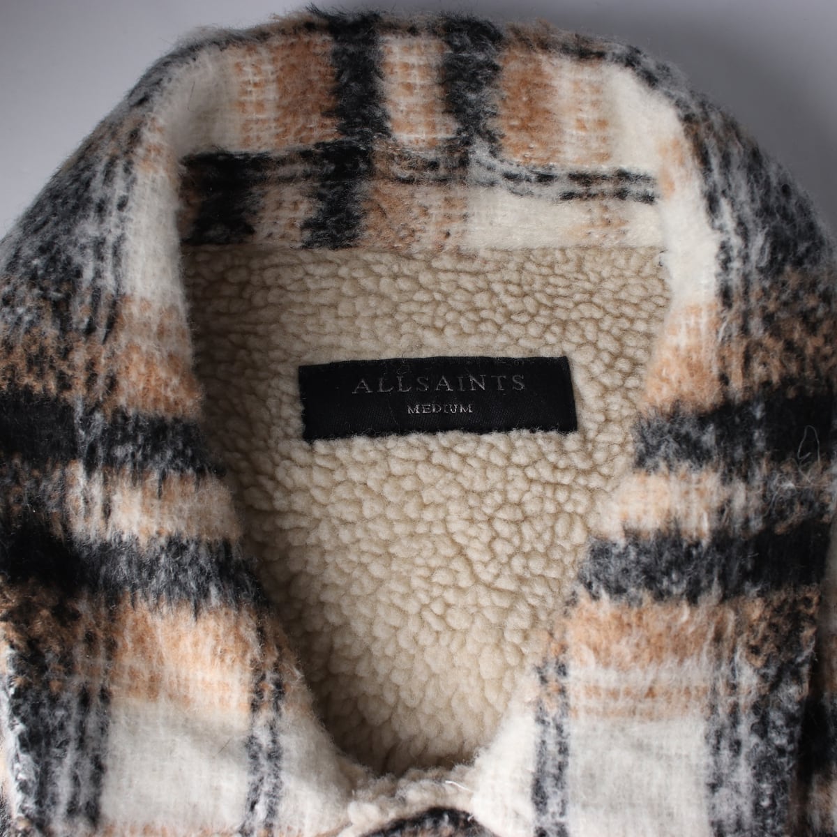 올세인츠 22FW 울 블렌드 카유가 셔츠 재킷 상세 이미지 6