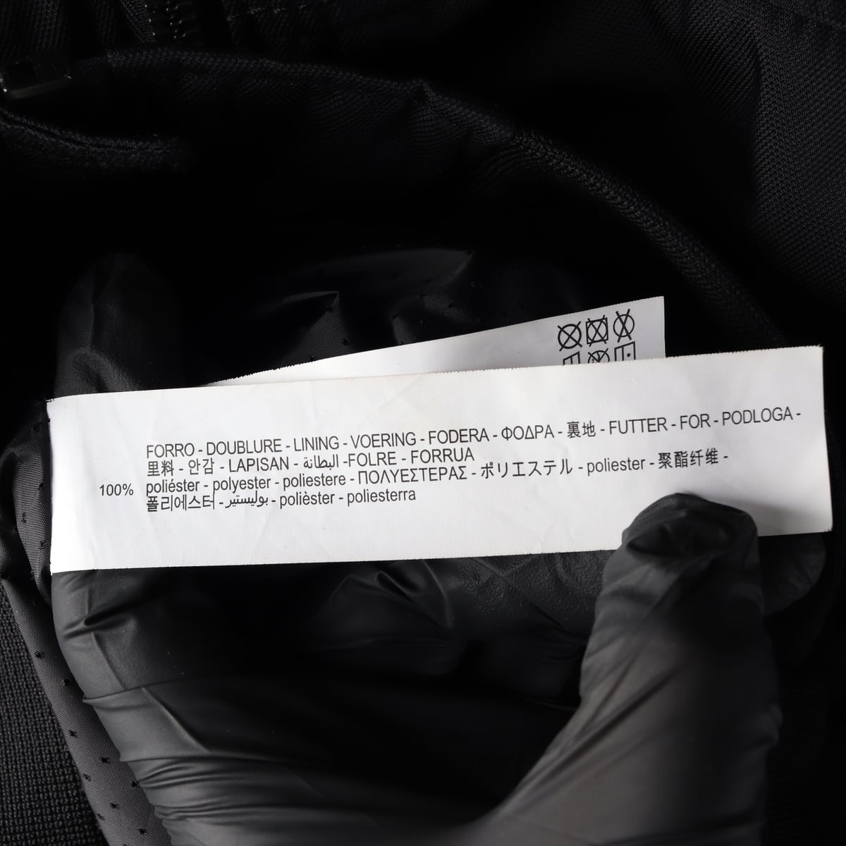 자라 ZARA 블루종 후디드 재킷 점퍼 블랙 상세 이미지 8