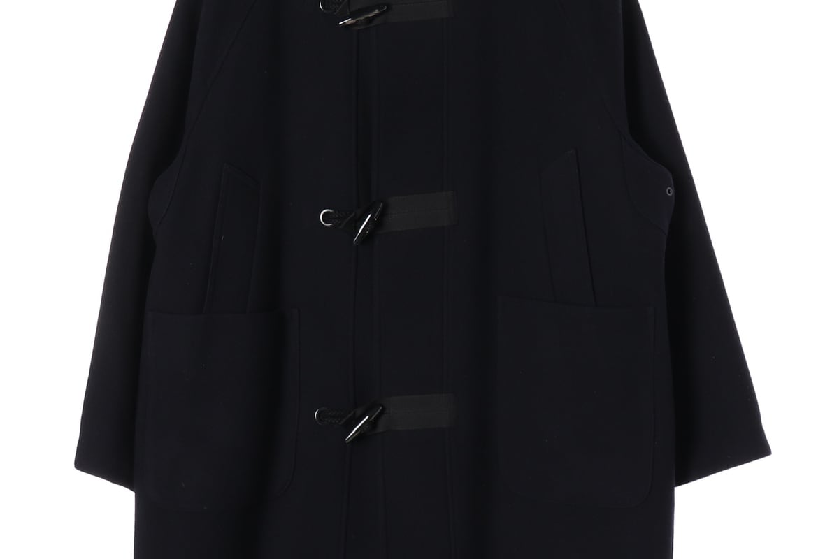타임 옴므 23FW 울 캐시미어 블렌드 후드 더플 코트 상세 이미지 4