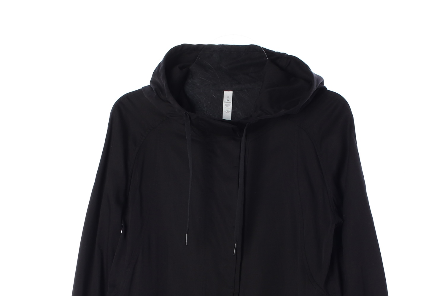 룰루레몬 시티 스트롤 바람막이 재킷 블랙 이미지 3