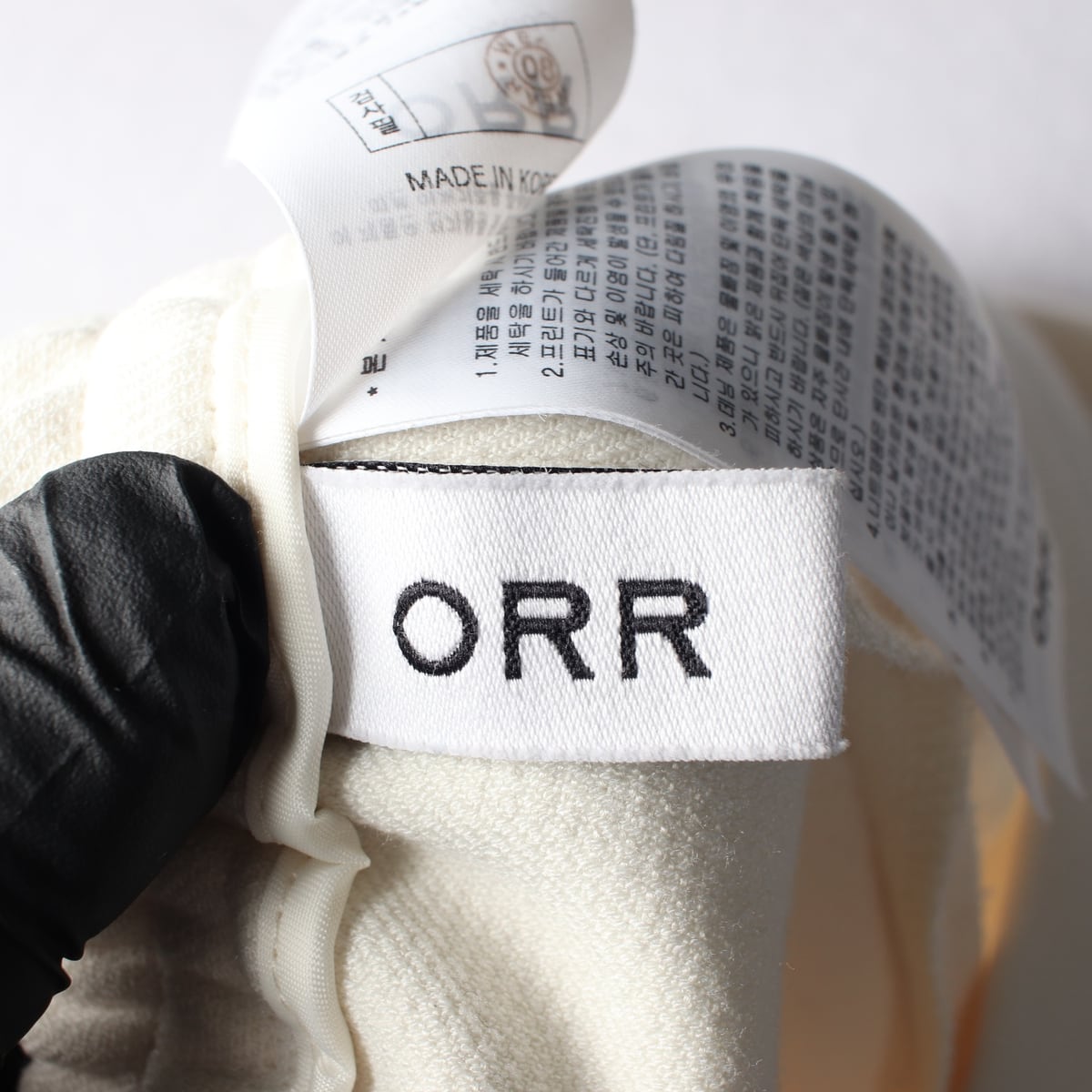 오르 ORR 25SS ORIGINAL 와이드핏 밴딩 슬랙스 팬츠 상세 이미지 3