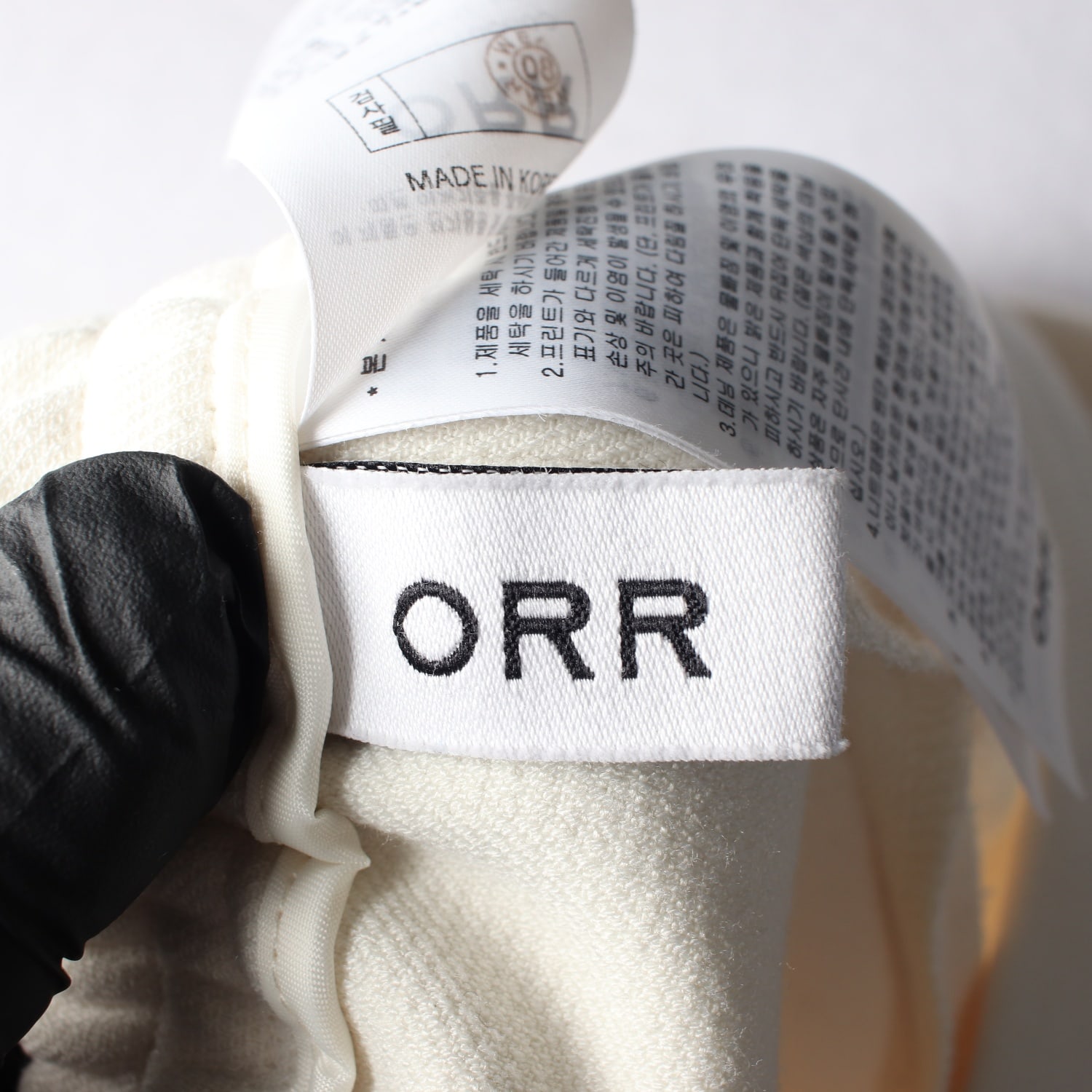 오르 ORR 25SS ORIGINAL 와이드핏 밴딩 슬랙스 팬츠 이미지 3